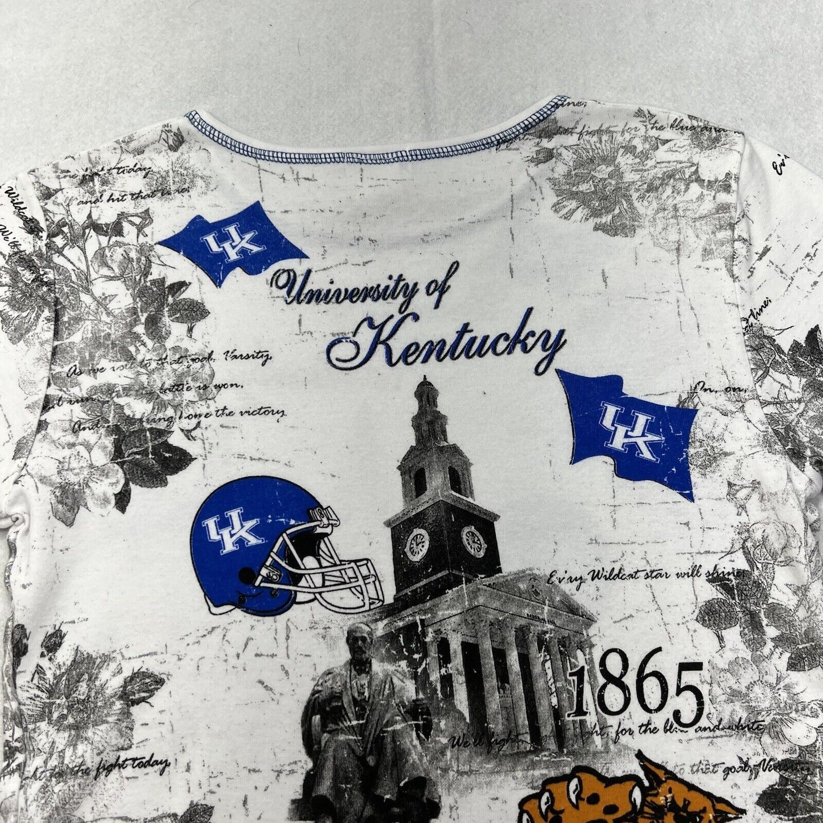 Vintage Vintage Kentucky Wildcats Sparkle Graphic T Shirt USA Size M / US 6-8 / IT 42-44 - 10 Thumbnail