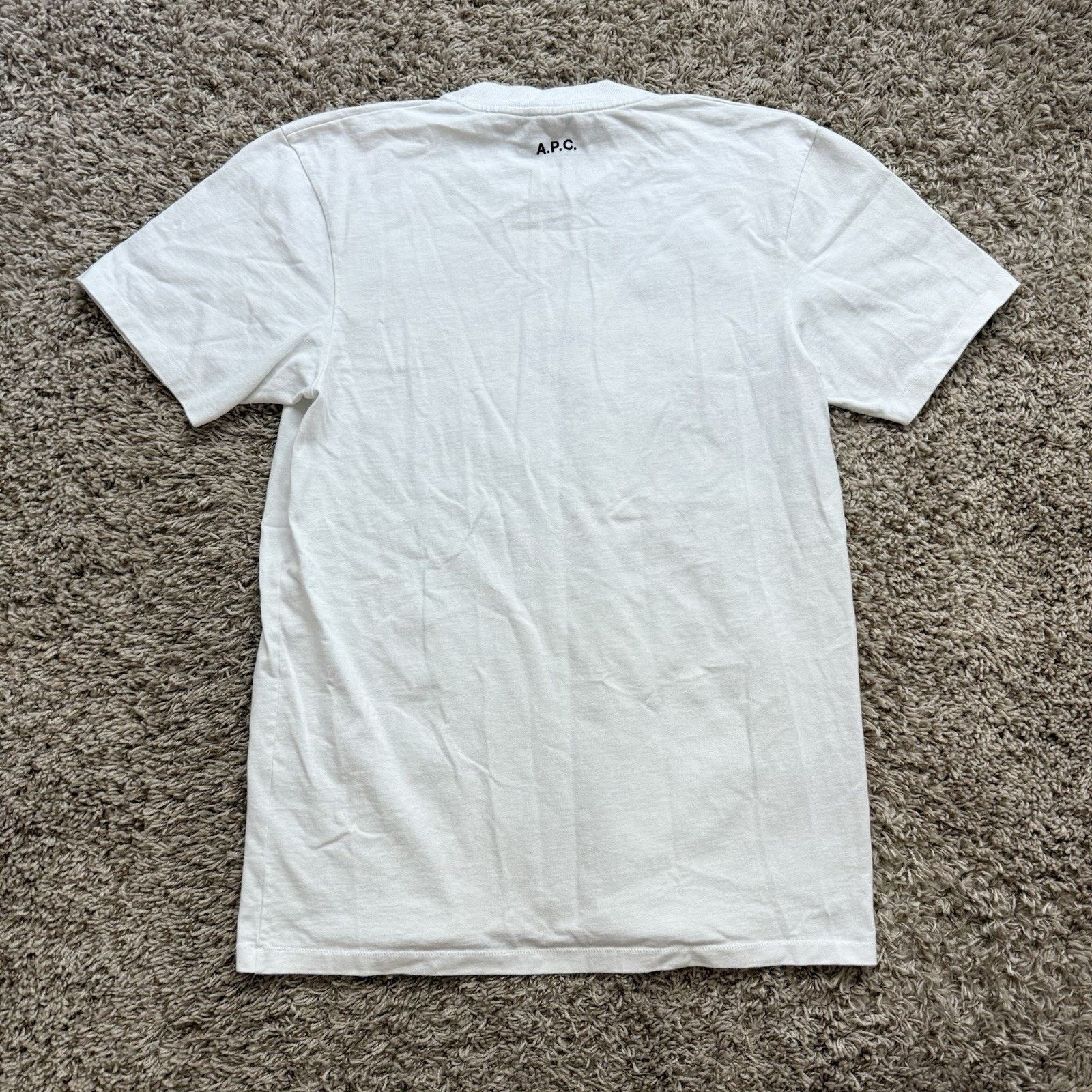 A.P.C. × JJJJound JJJJound x APC Round Rough Tee White T-Shirt Fix It SOLD OUT Size US M / EU 48-50 / 2 - 7 Thumbnail