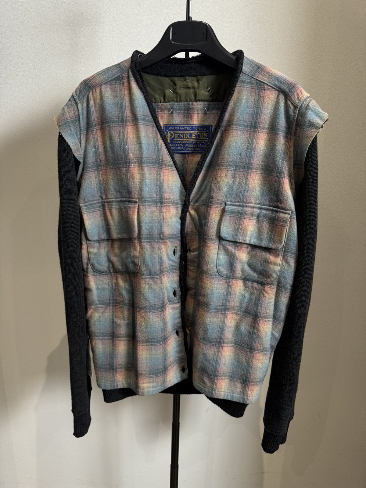 Maison Margiela × Pendleton Maison Margiela x Pendleton wool cardigan Size US M / EU 48-50 / 2 - 12 Thumbnail