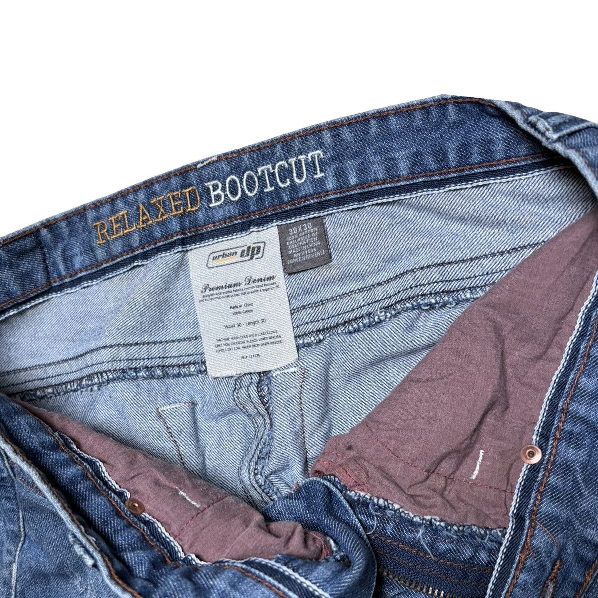 Urban Pipeline Vintage Y2K Urban Pipeline Bootcut Denim Jeans Whiskers 30 Size US 30 / EU 46 - 4 Thumbnail