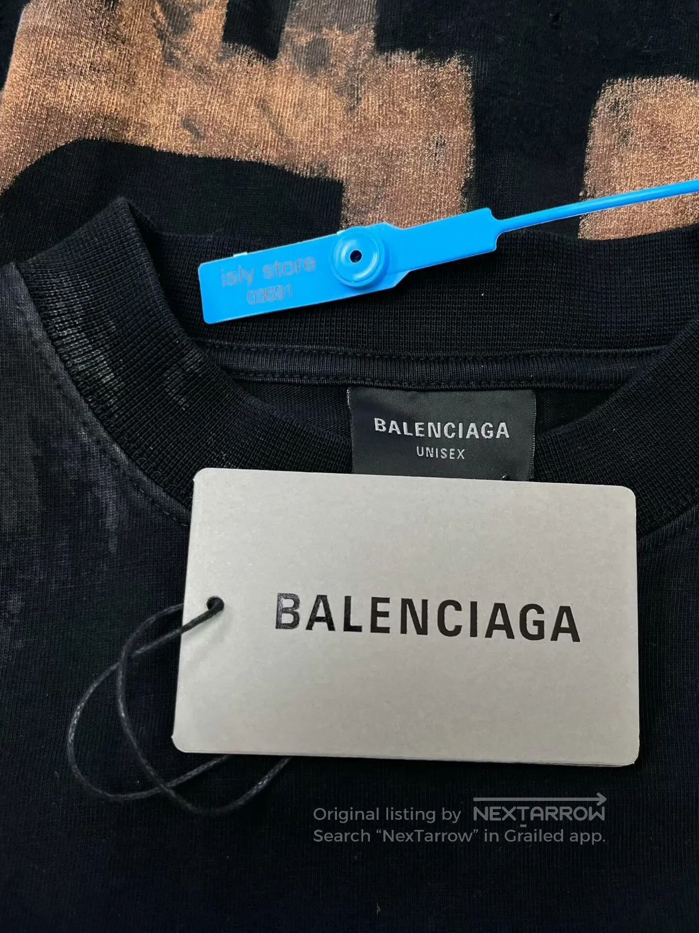 Balenciaga black logo print short sleeve t-shirt. Size US S / EU 44-46 / 1 - 5 Thumbnail