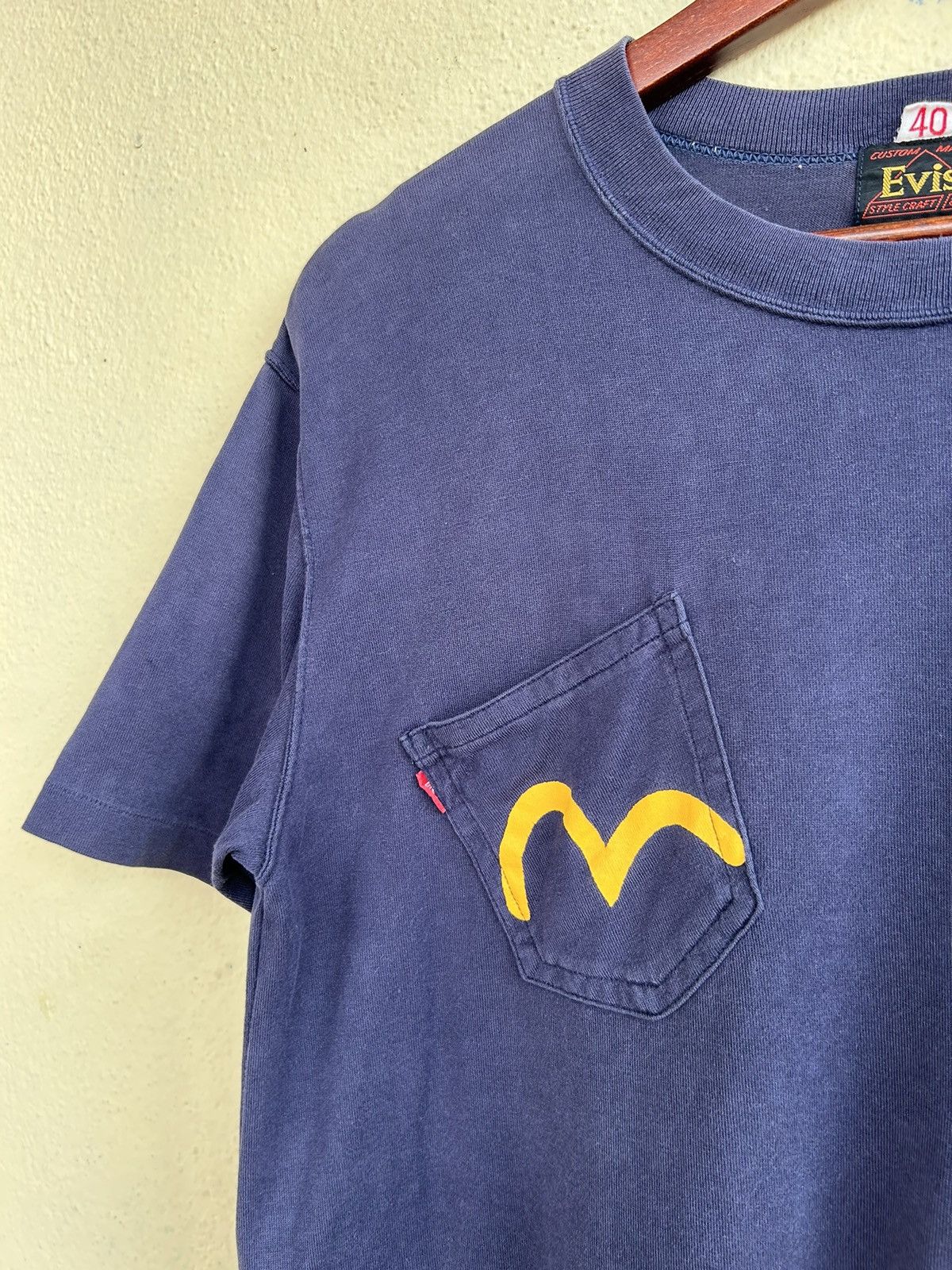 Evisu Vintage Evis Three Pockets Tshirt Size US S / EU 44-46 / 1 - 4 Thumbnail