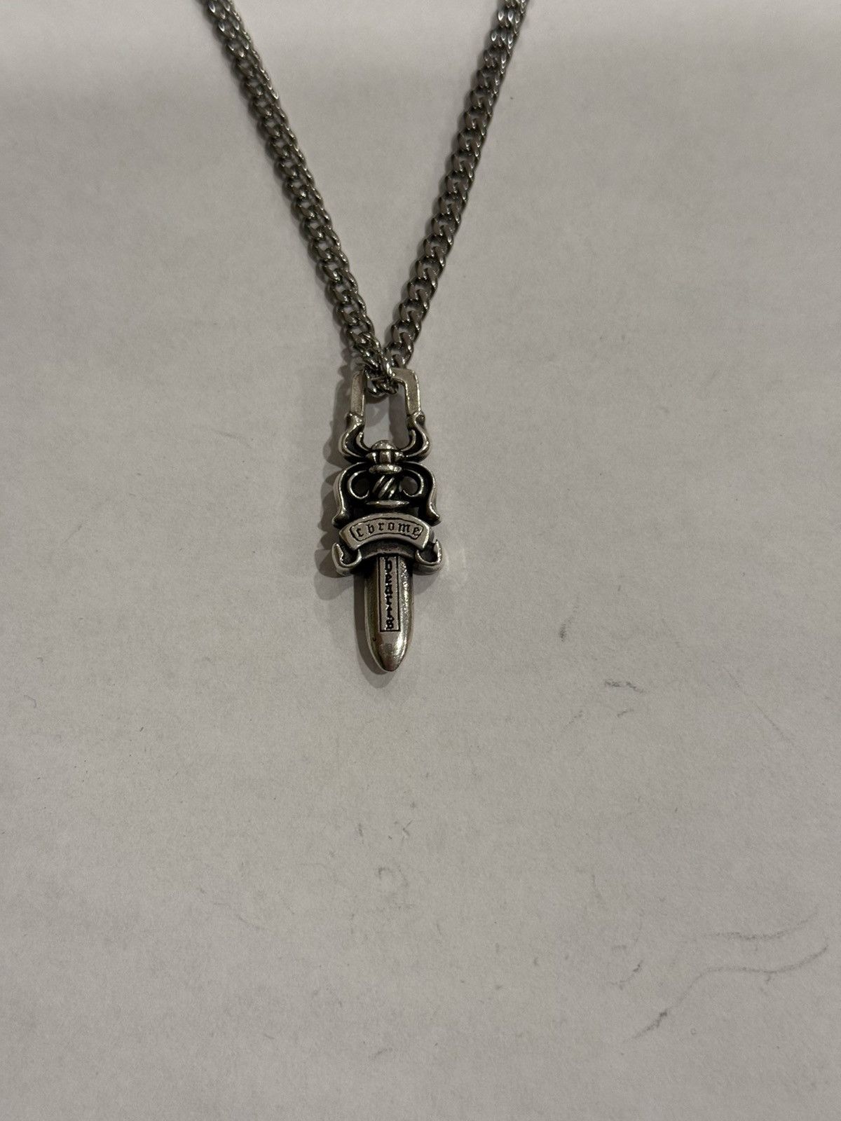 Chrome Hearts Chrome Hearts #10 Dagger Pendant | Grailed