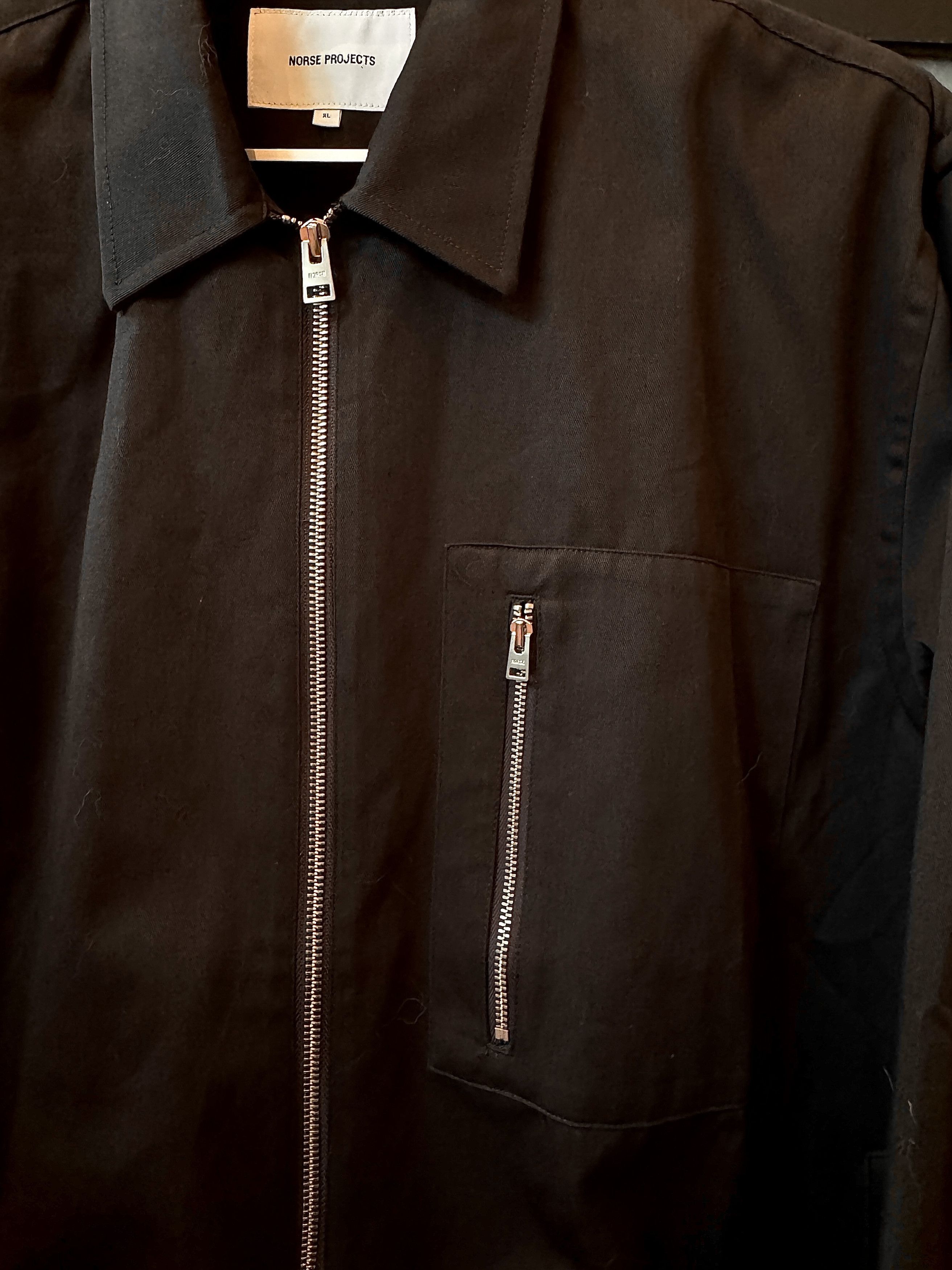 Norse Projects BRAND NEW Norse Projects Ulrik Zipped Overshirt Size US XL / EU 56 / 4 - 3 Thumbnail