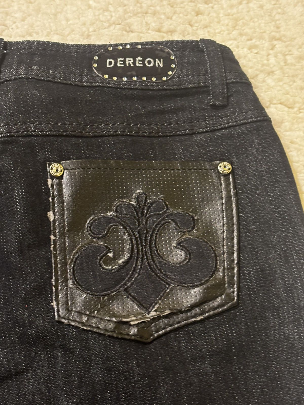 Other Women’s Dereon black jeans1954 Size US 28 / EU 44 - 9 Thumbnail