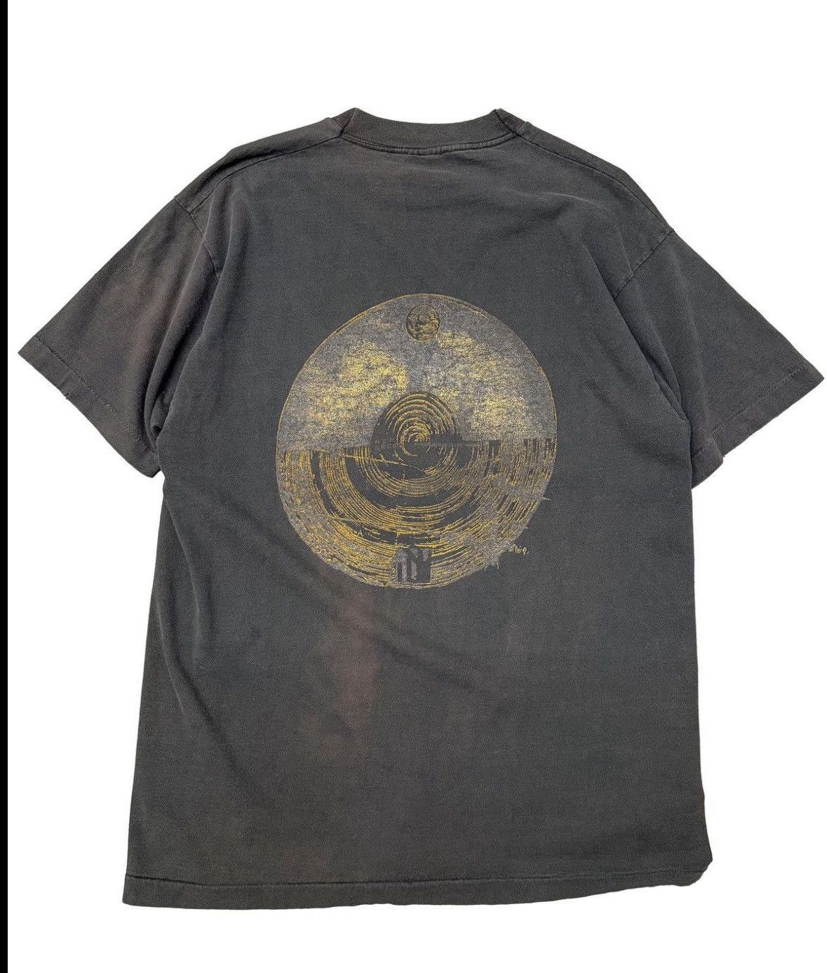 Band Tees Vintage 90s R.E.M. Green tee Size US L / EU 52-54 / 3 - 2 Thumbnail