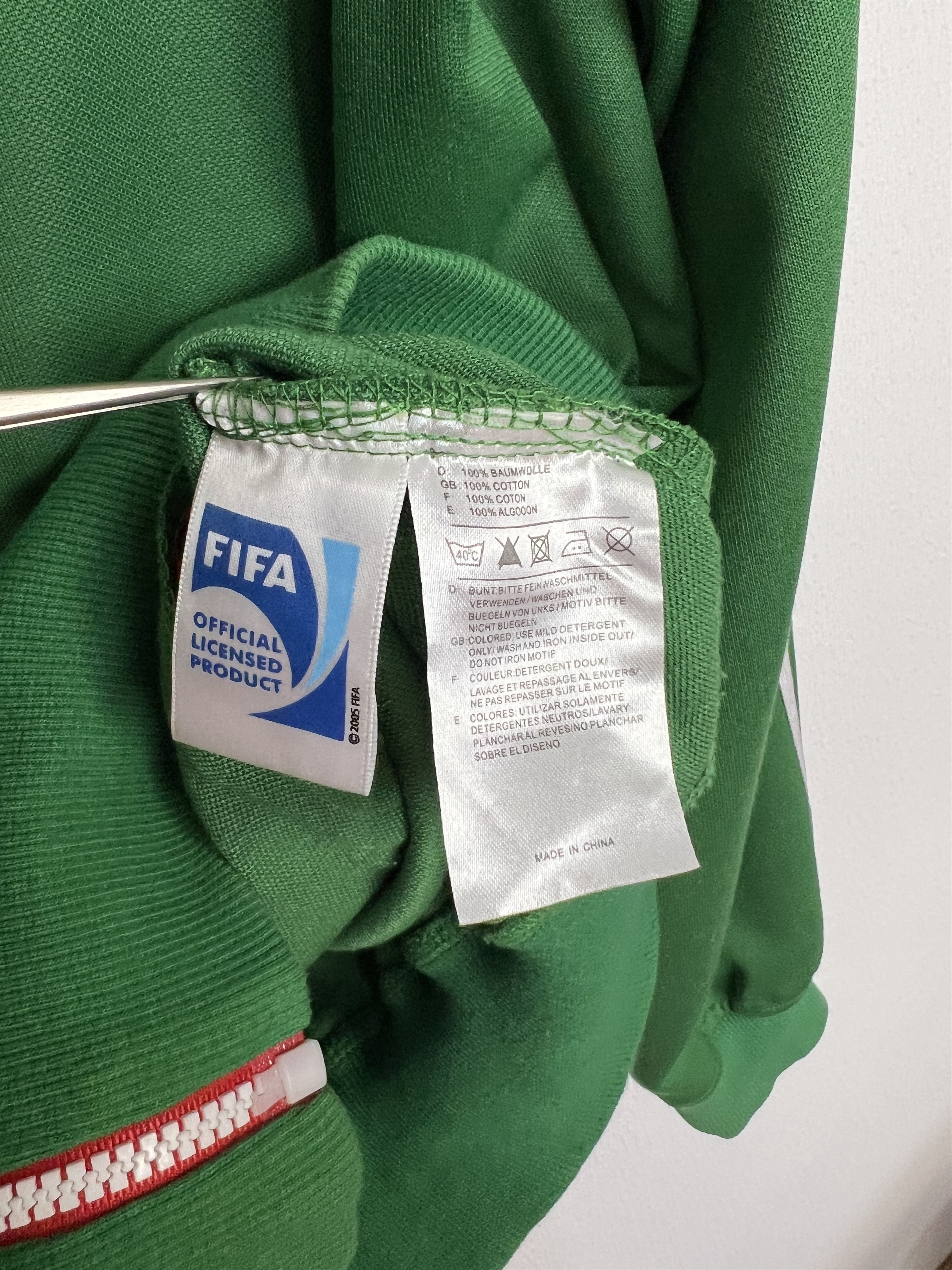 Adidas Originals Mexico World Cup Football Jacket Soccer Track Top Size US XL / EU 56 / 4 - 9 Thumbnail