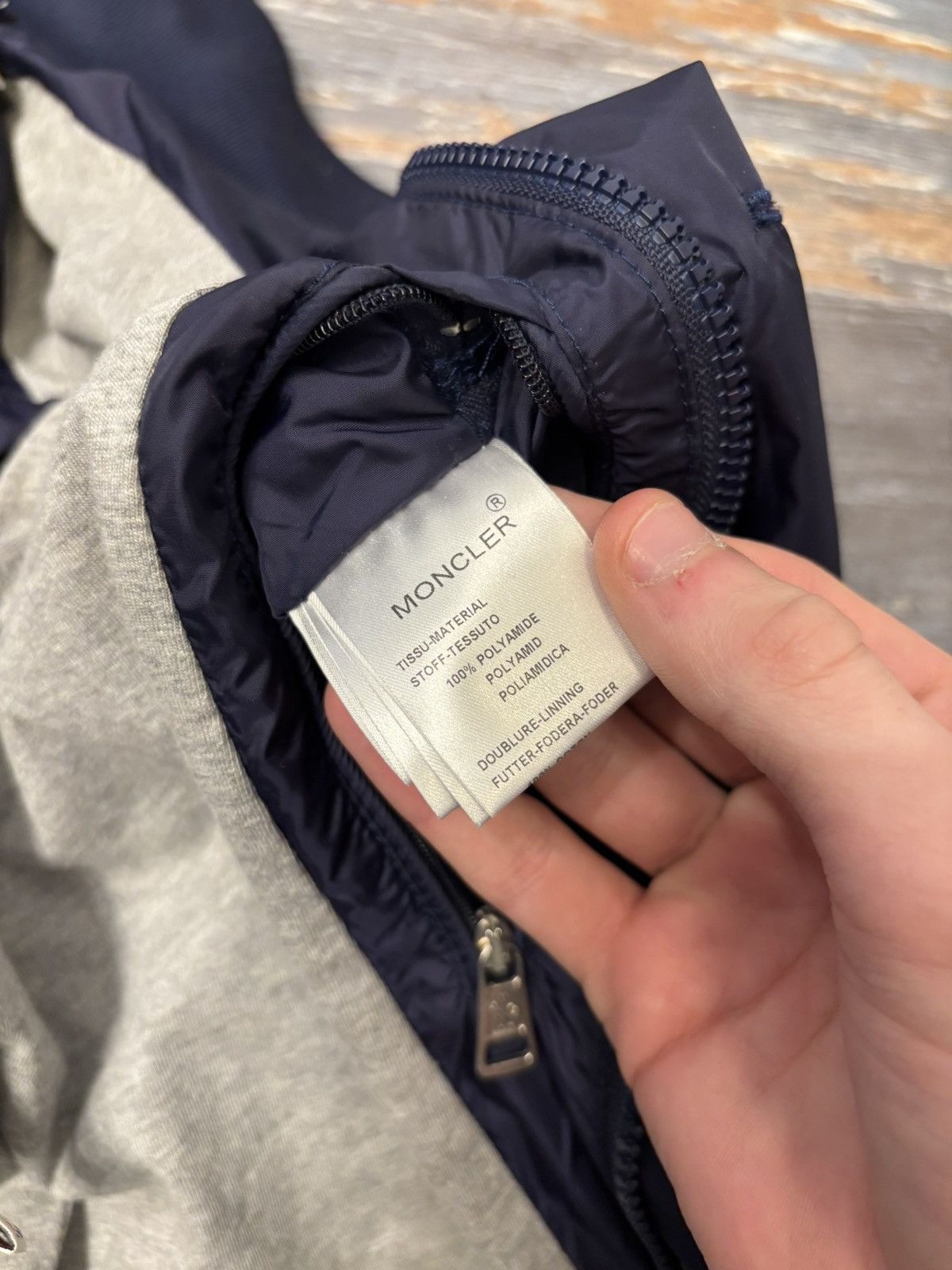 Moncler Moncler Delonix Nylon Jacket Navy Size M Size US M / EU 48-50 / 2 - 8 Thumbnail