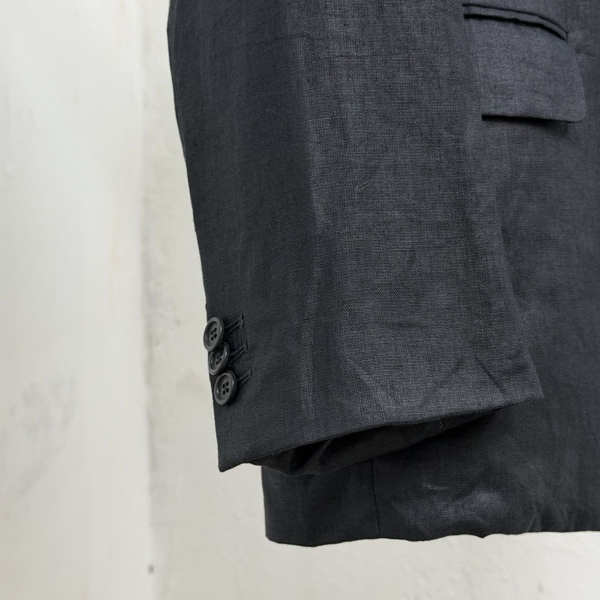 Helmut Lang FW03 Helmut Lang Linen Blazer Size US L / EU 52-54 / 3 - 6 Thumbnail