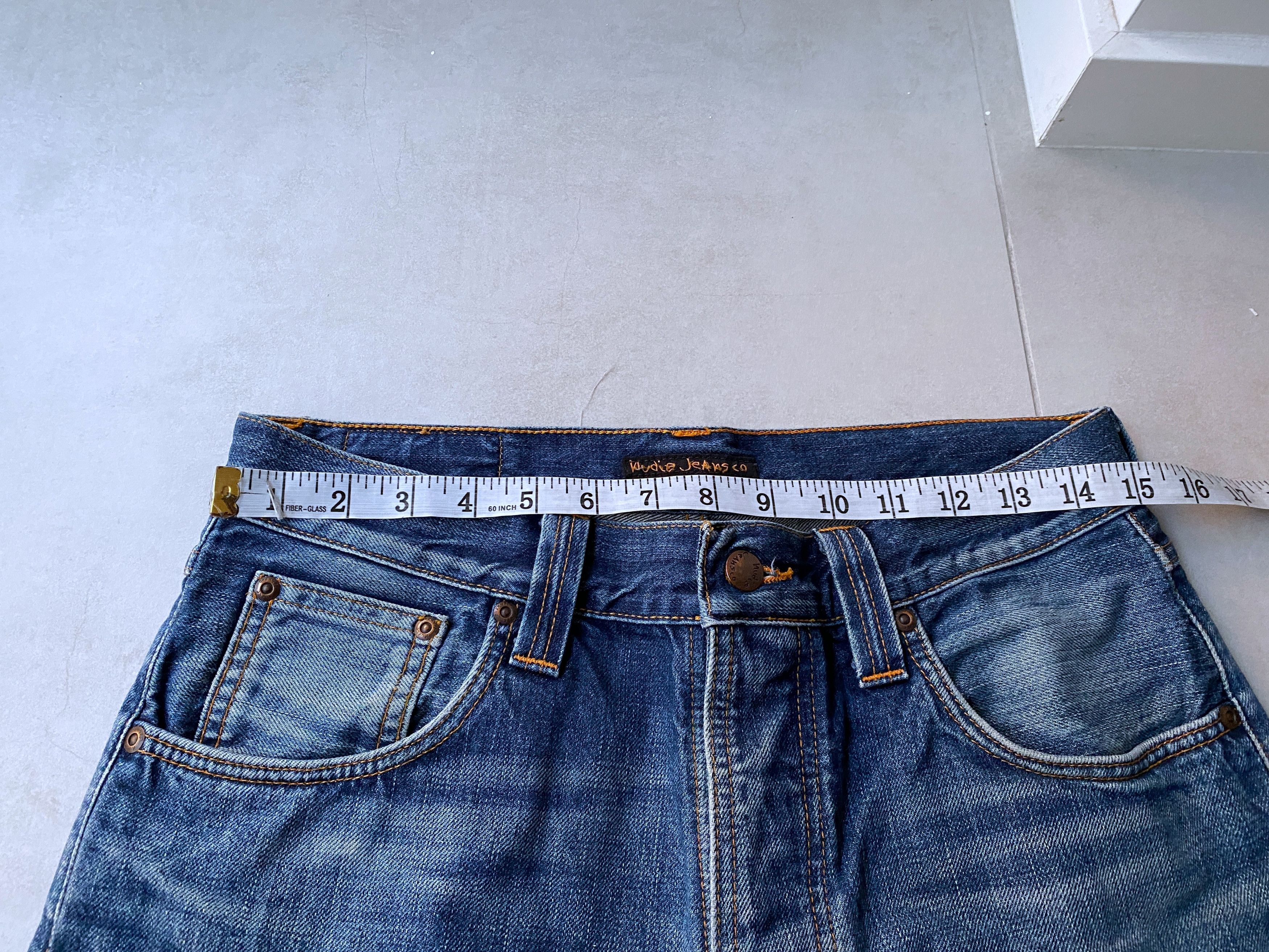 Nudie Jeans Nudie jeans Steady eddie whistle blue denim jeans sz W31 L32 Size US 31 - 12 Thumbnail