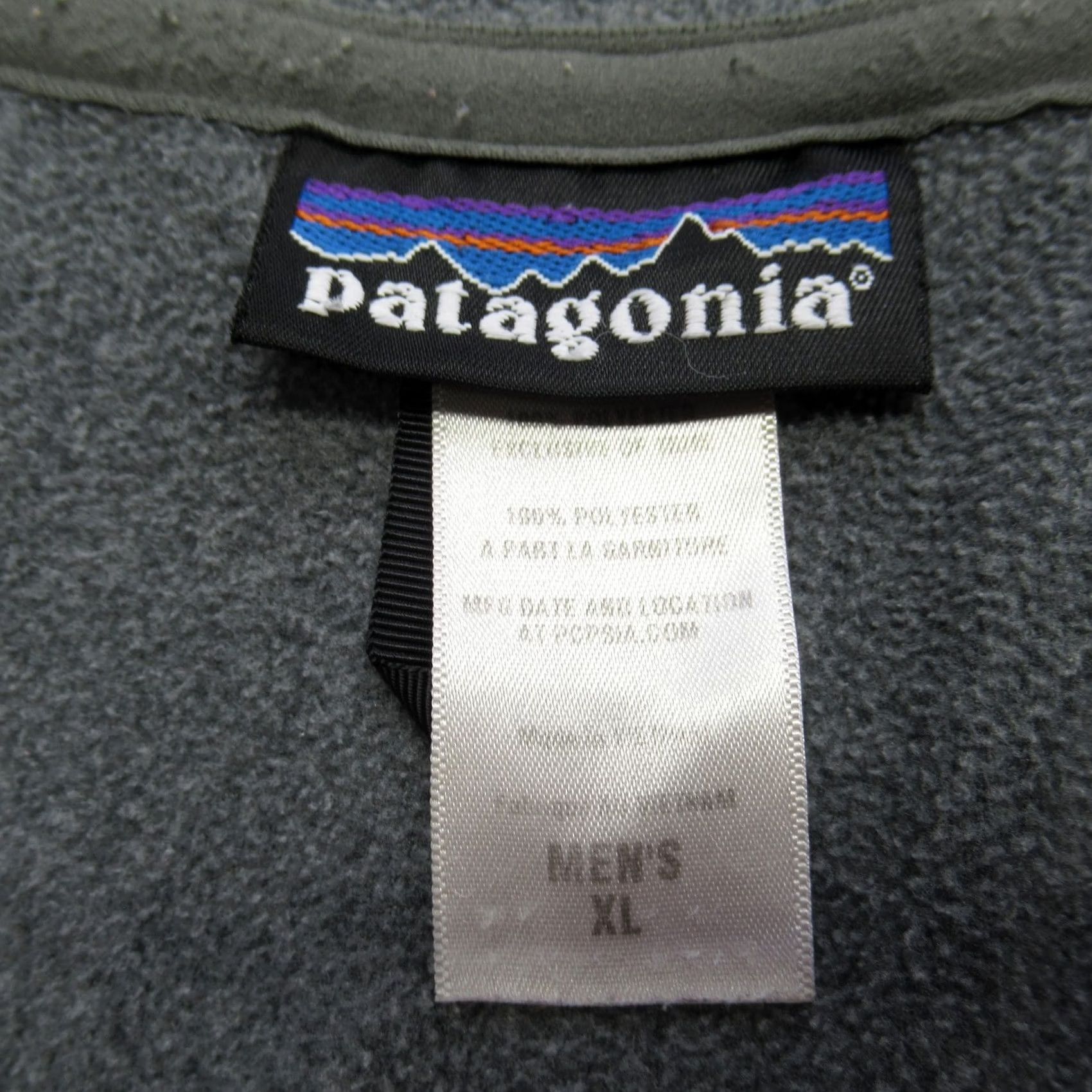Patagonia Patagonia Jacket Mens XL Gray Fleece Hood FullZip Outdoors Hiking Pocket Araveto Size US XL / EU 56 / 4 - 4 Thumbnail