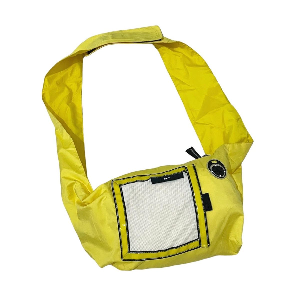 Nike 00’s Vintage Nike Transformable Yellow Bag Jacket Size US L / EU 52-54 / 3 - 6 Thumbnail
