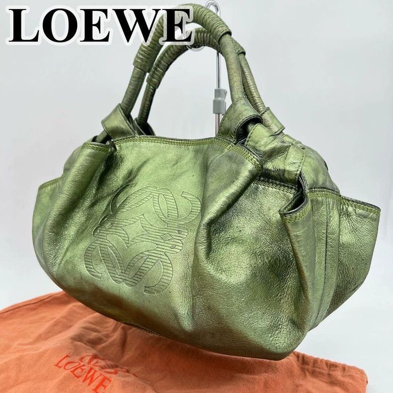 Loewe loewe Bronze green dumpling bun 2503-Nextarrow Size ONE SIZE - 1 Thumbnail