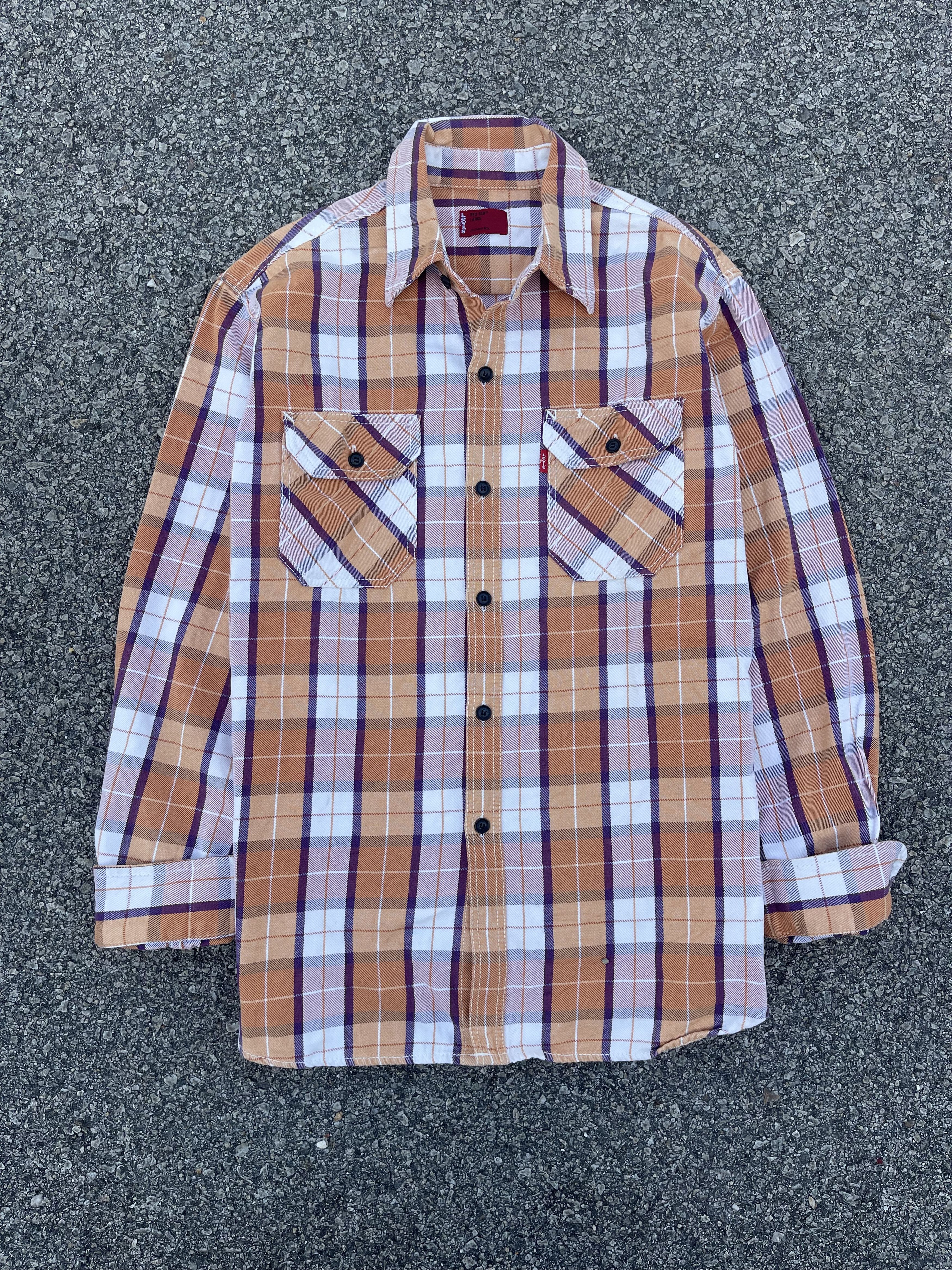 Flannel × Levi's Levis Ultra Heavy Double Pocket Checked Flannel Travis Scott Size US L / EU 52-54 / 3 - 2 Thumbnail