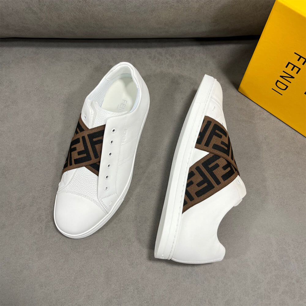 Fendi o1s1wg110125 Sneaker in White Size US 5 / EU 37 - 5 Thumbnail