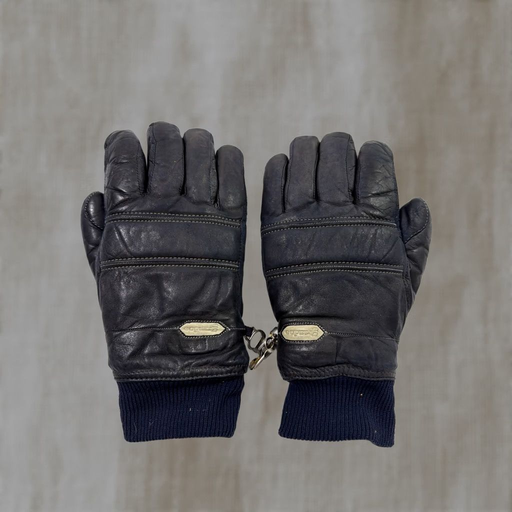 Vintage VINTAGE Grandoe Women’s Small Navy Blue Goretex Snow Gloves Glove Womens S Navy Water Resistant 90s Size ONE SIZE - 1 Thumbnail