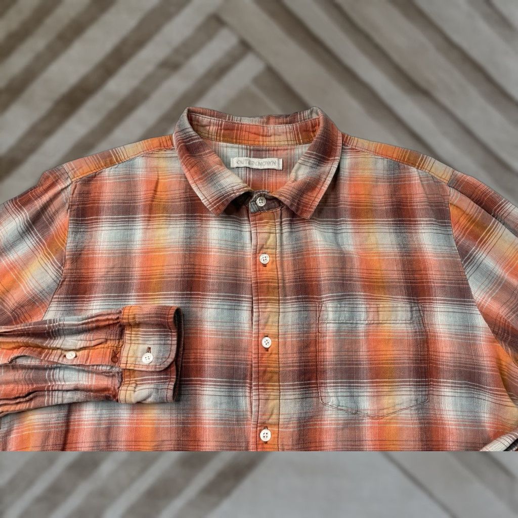Outerknown OUTERKNOWN Highline Men's XL Button-Up Shirt Size US XL / EU 56 / 4 - 1 Thumbnail