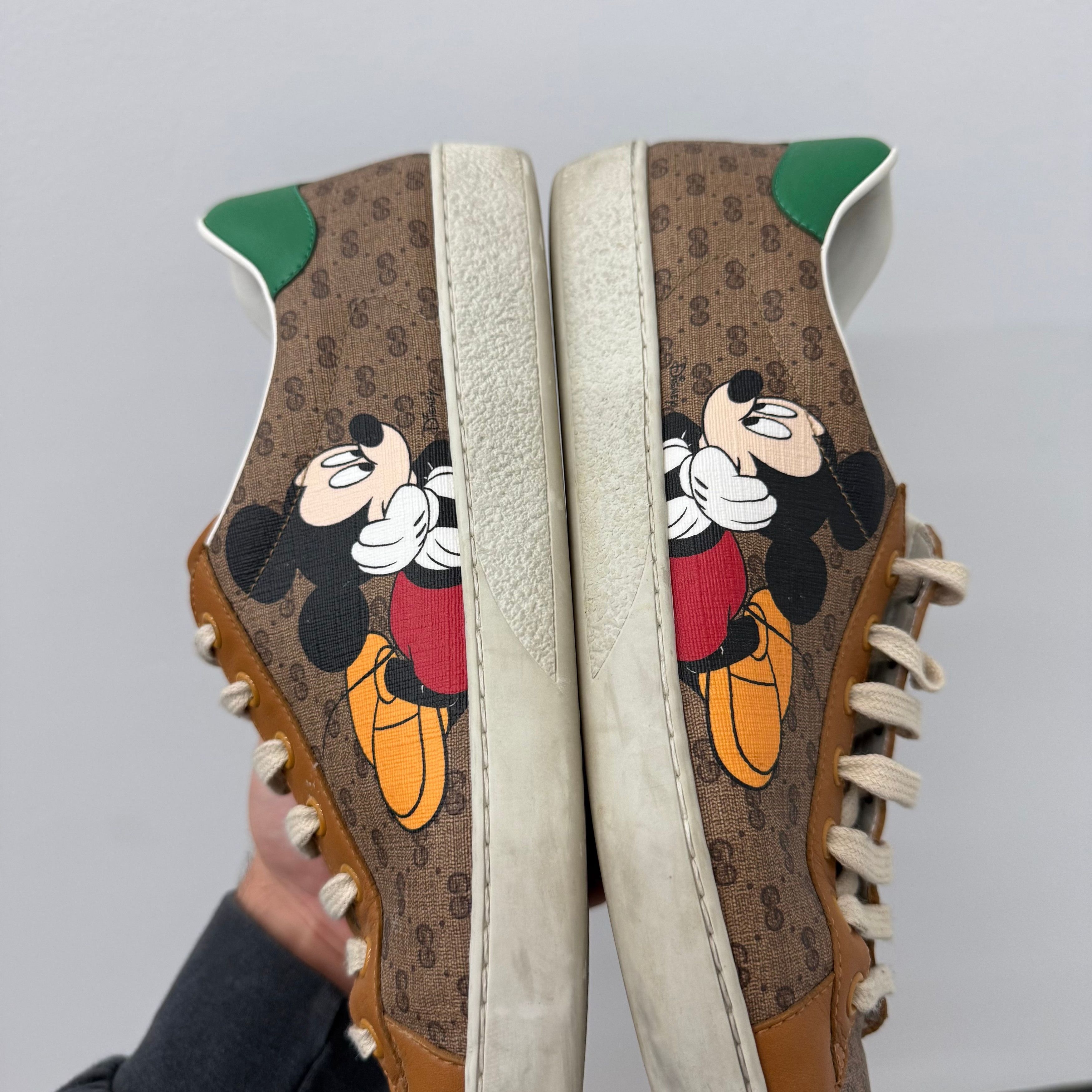 Gucci Gucci Mickey Mouse Trainer Sneakers - Size 10.5 Size US 10 / EU 43 - 5 Thumbnail