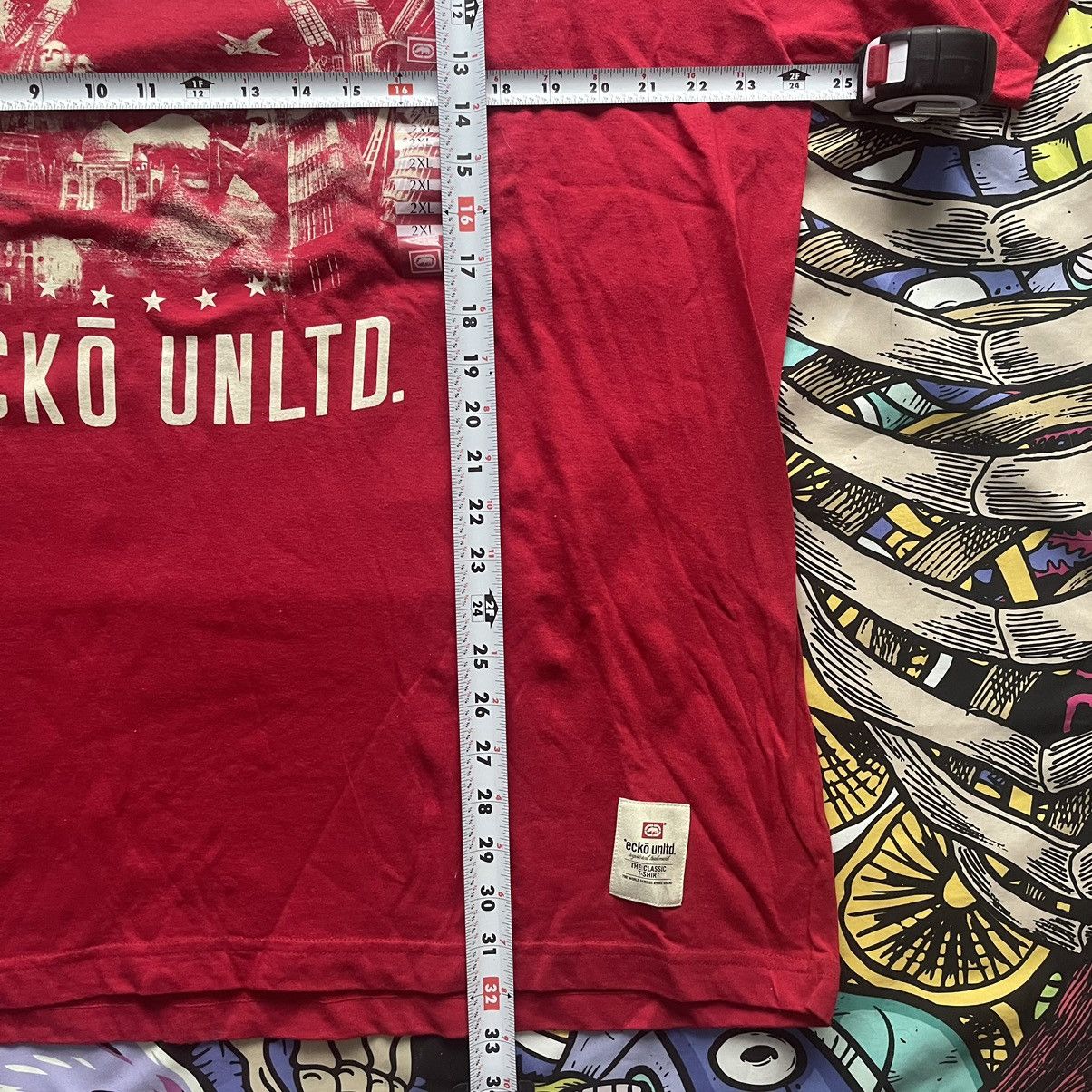 Ecko Unltd. Ecko Unltd. World Famous 1972 Graphic Tee Size US XXL / EU 58 / 5 - 2 Thumbnail