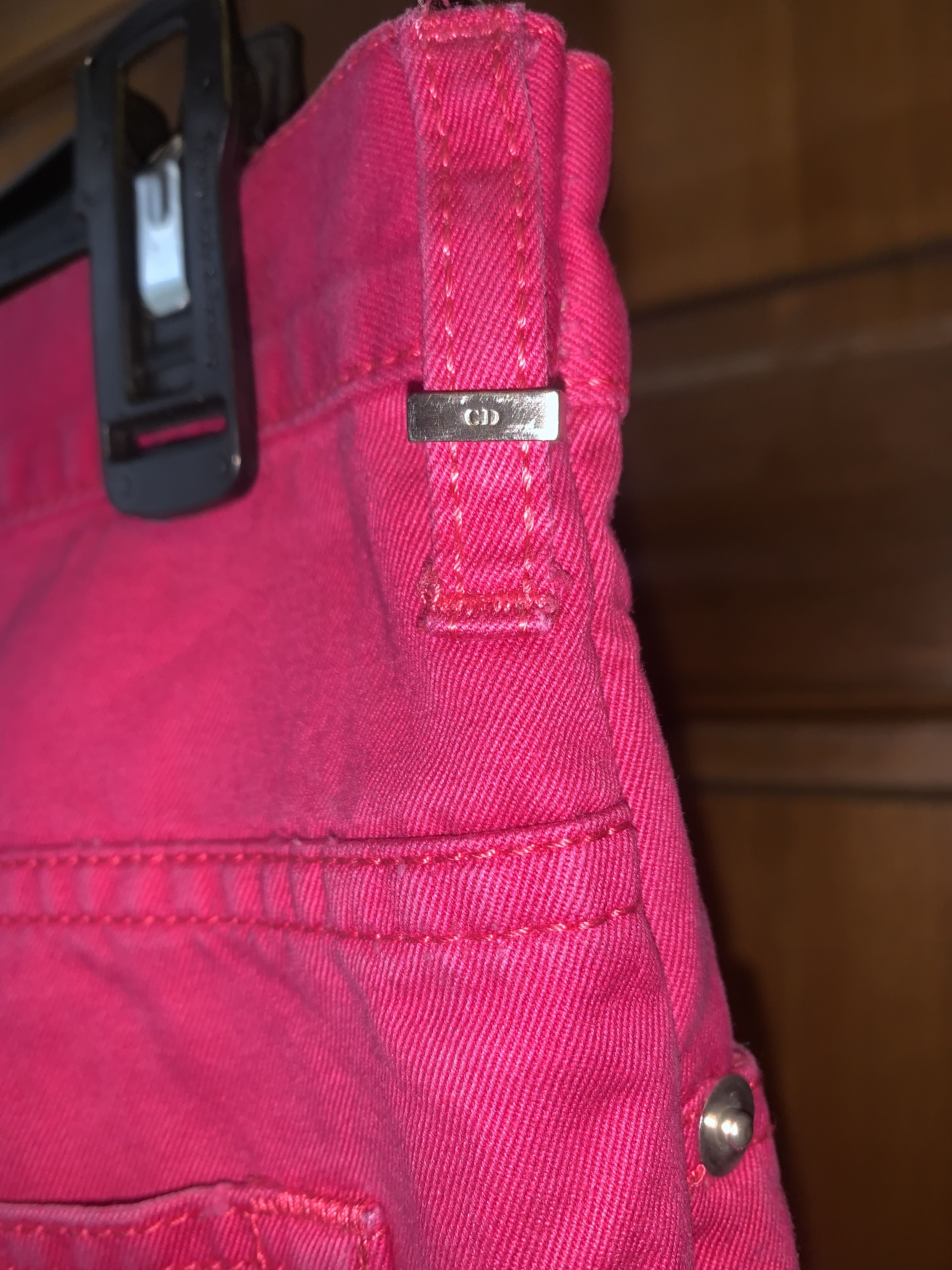 Dior SS05 Dior Homme Fuchsia Jeans Size US 33 - 10 Thumbnail