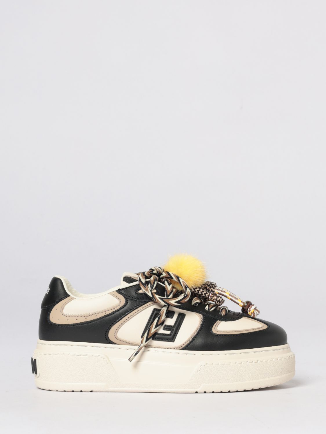 Fendi Fendi Sneakers Woman Black Size US 9 / IT 39 - 1 Thumbnail