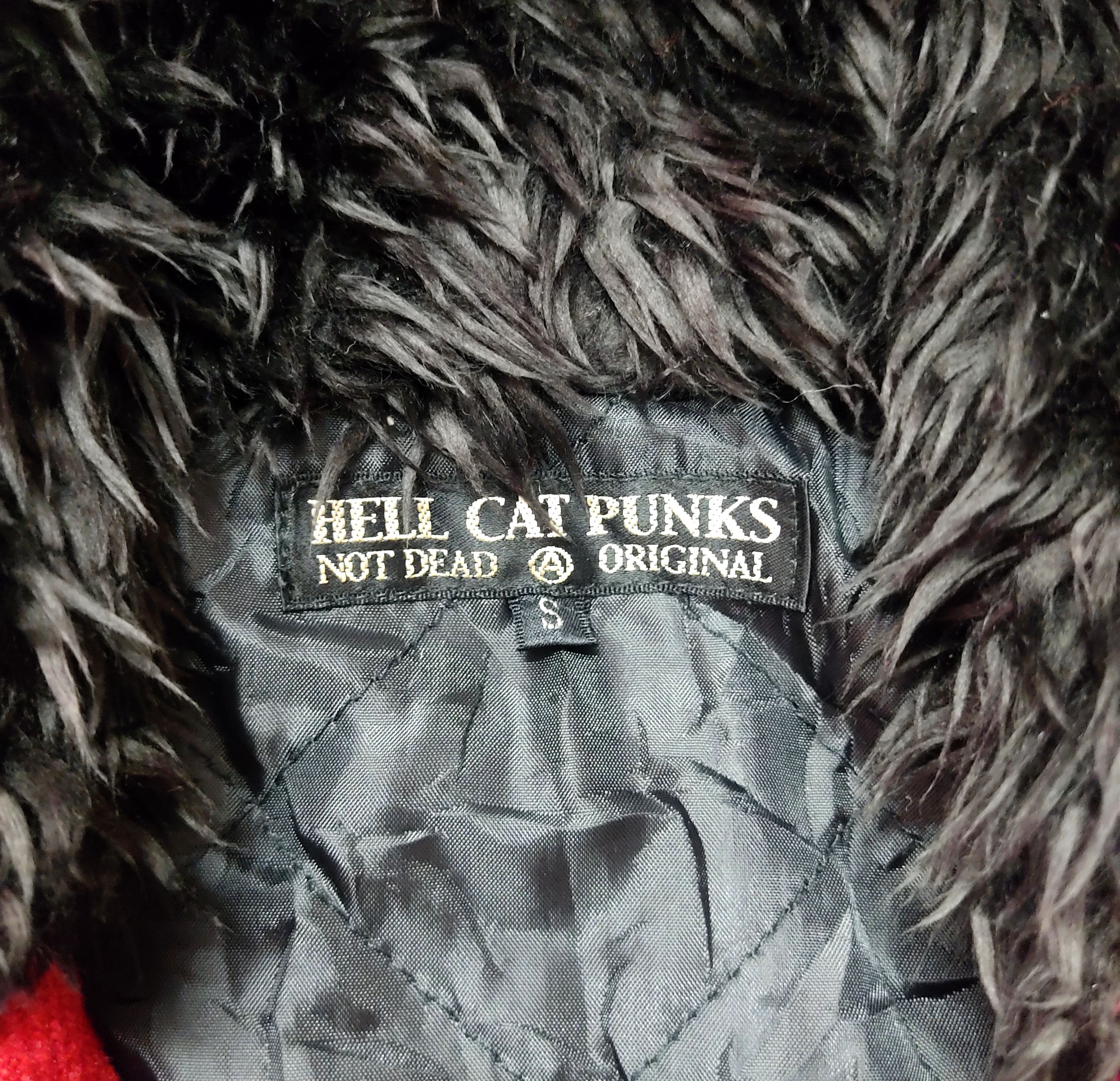 Beauty Beast HELL'S CAT PUNK Sex Pistols Inspired Tartan Hooded Jacket Size XS / US 0-2 / IT 36-38 - 11 Thumbnail