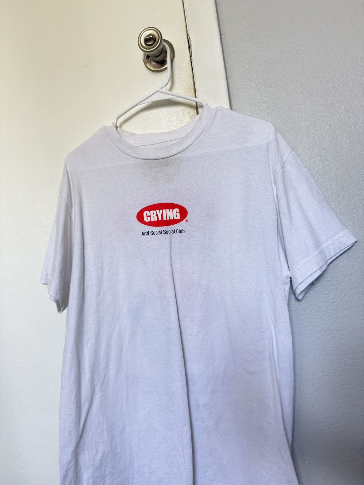 Anti Social Social Club Anti Social Social Club Crying Tee Size US M / EU 48-50 / 2 - 1 Thumbnail