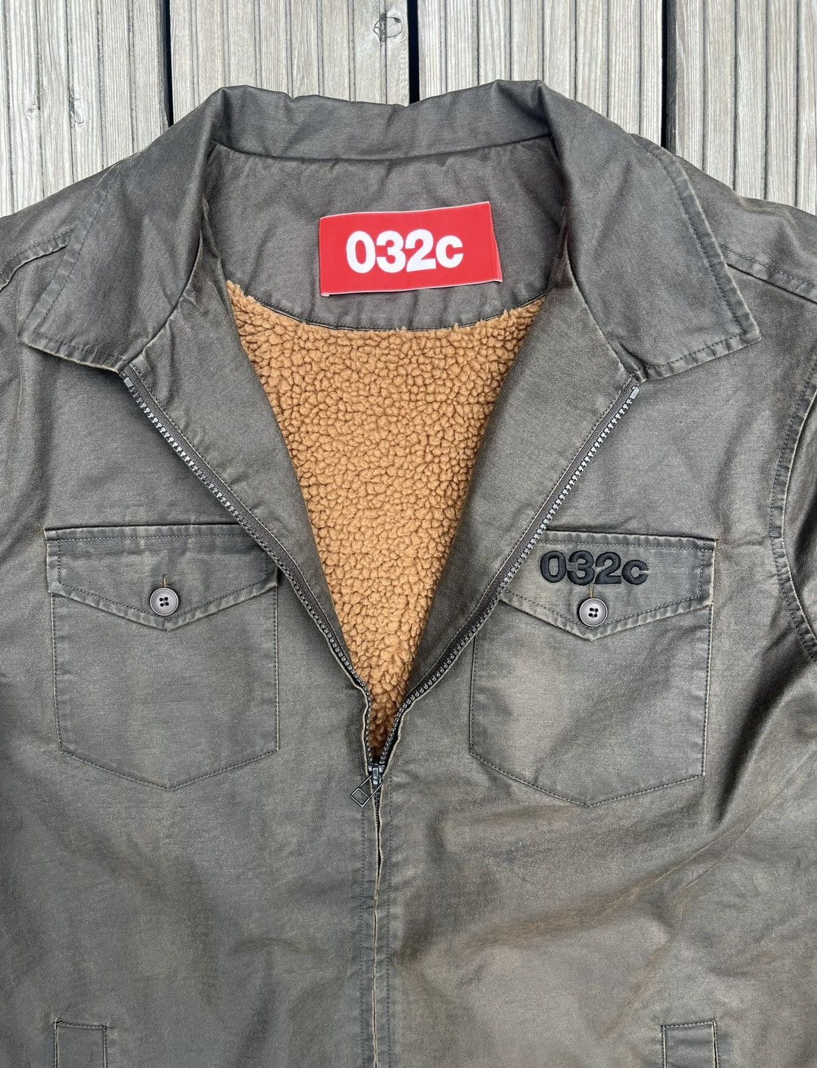 032c Waxed 032c long sleeve shirt / jacket Size US M / EU 48-50 / 2 - 1 Thumbnail