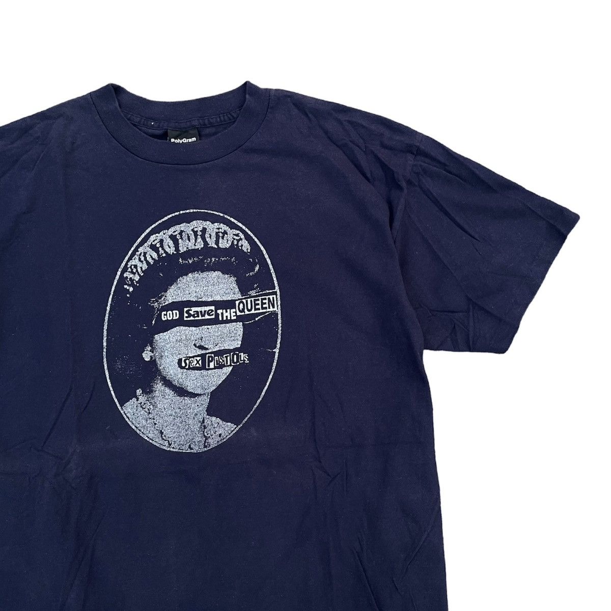 Band Tees × Vintage Vintage 90s Sex Pistols ‘God Save The Quenn’ tees Size US L / EU 52-54 / 3 - 4 Thumbnail