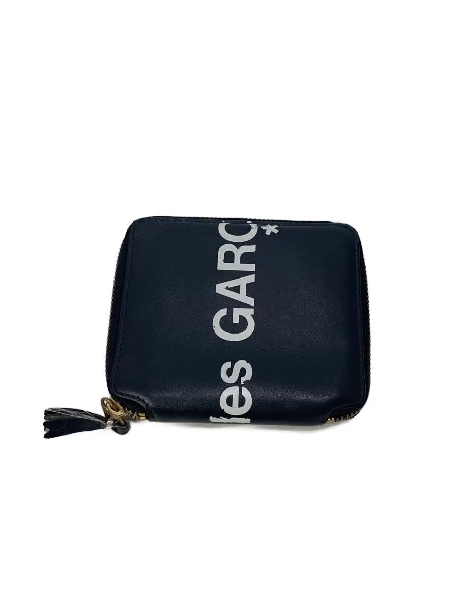 Comme des Garcons Logo Leather Zip Wallet Size ONE SIZE - 2 Thumbnail