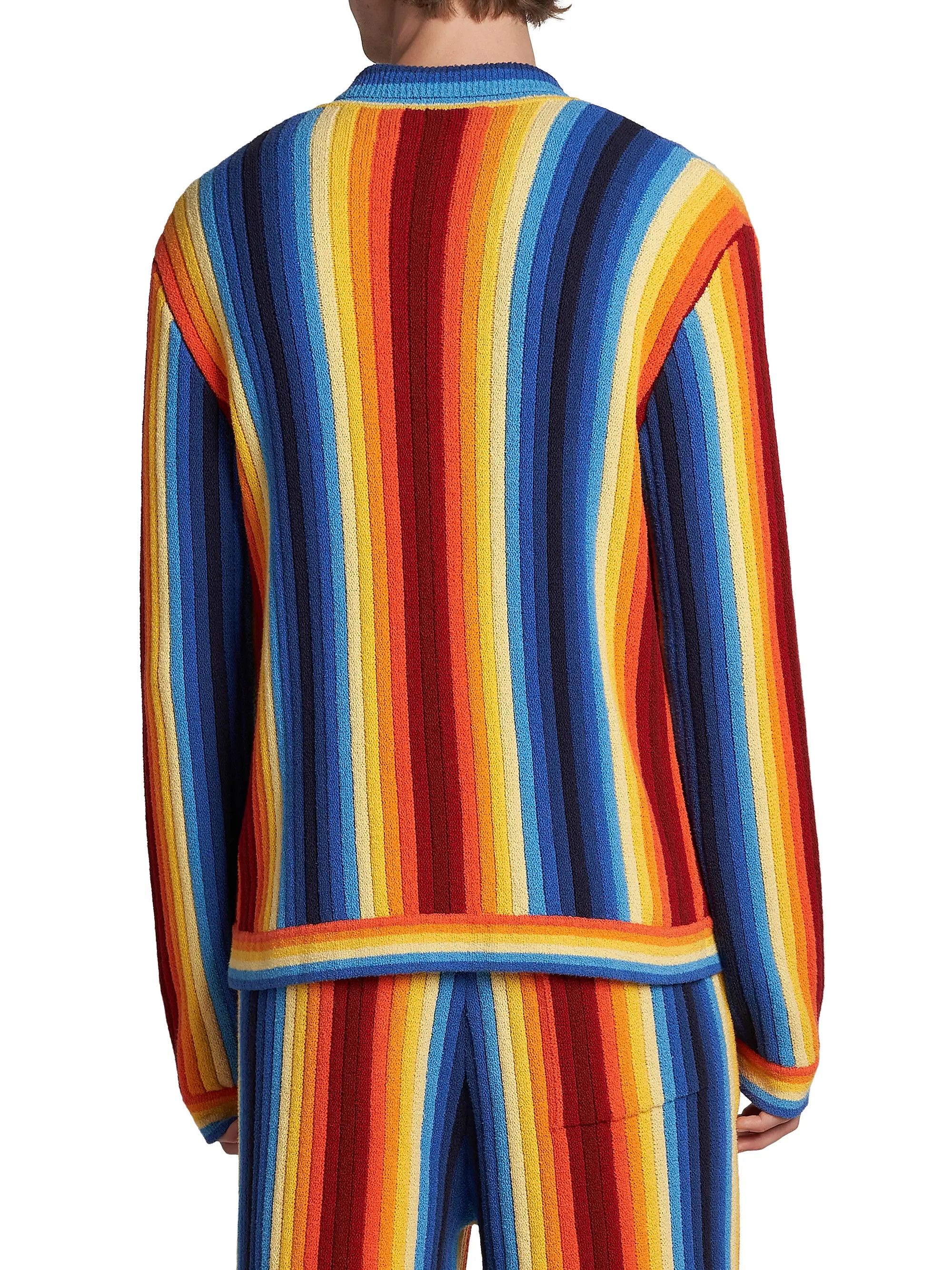 Casablanca os11x0725 Gradient Towelling Effect Jacket in Multicolor Size US L / EU 52-54 / 3 - 4 Thumbnail