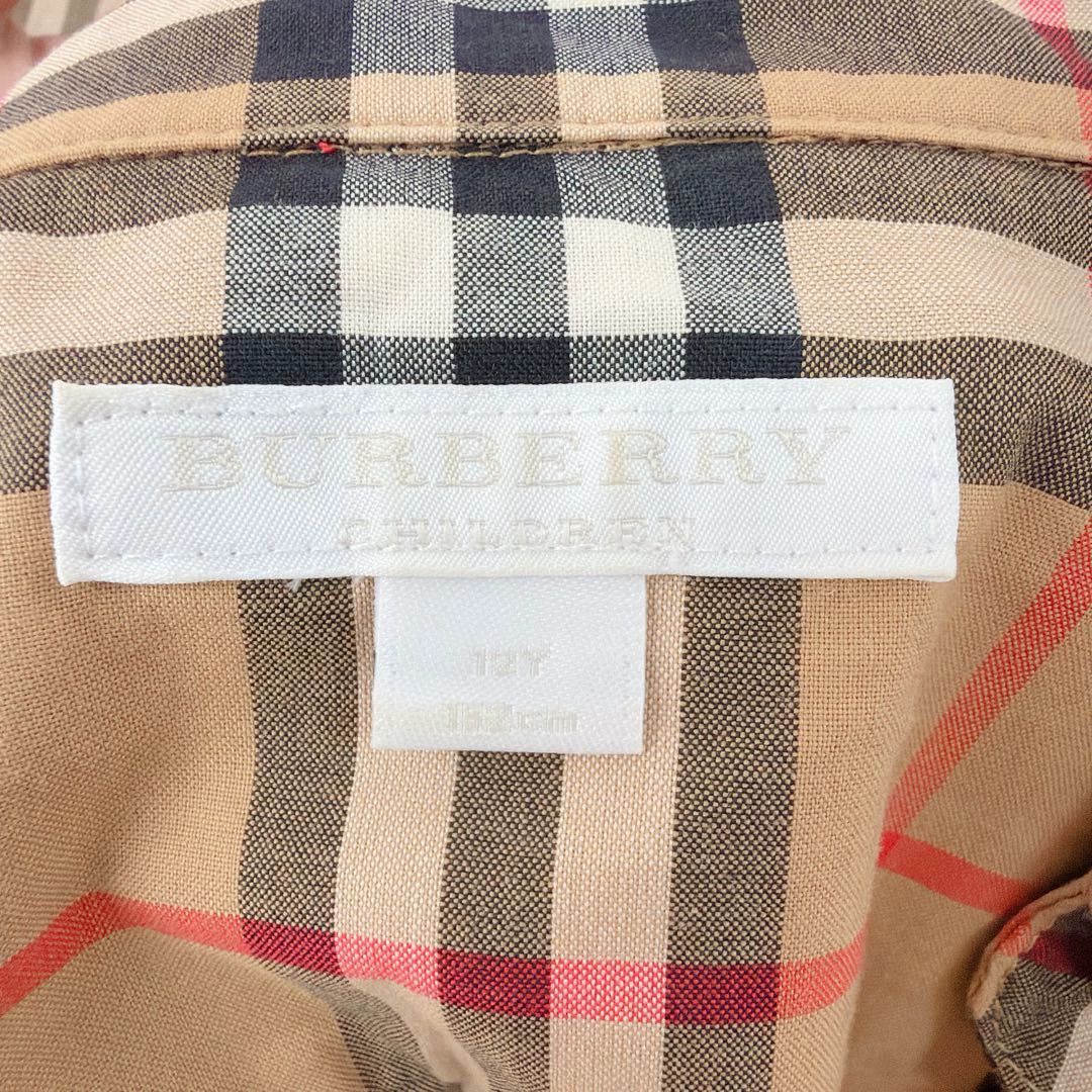 Burberry Burberry Check Shirt 12Y Size XS / US 0-2 / IT 36-38 - 6 Thumbnail