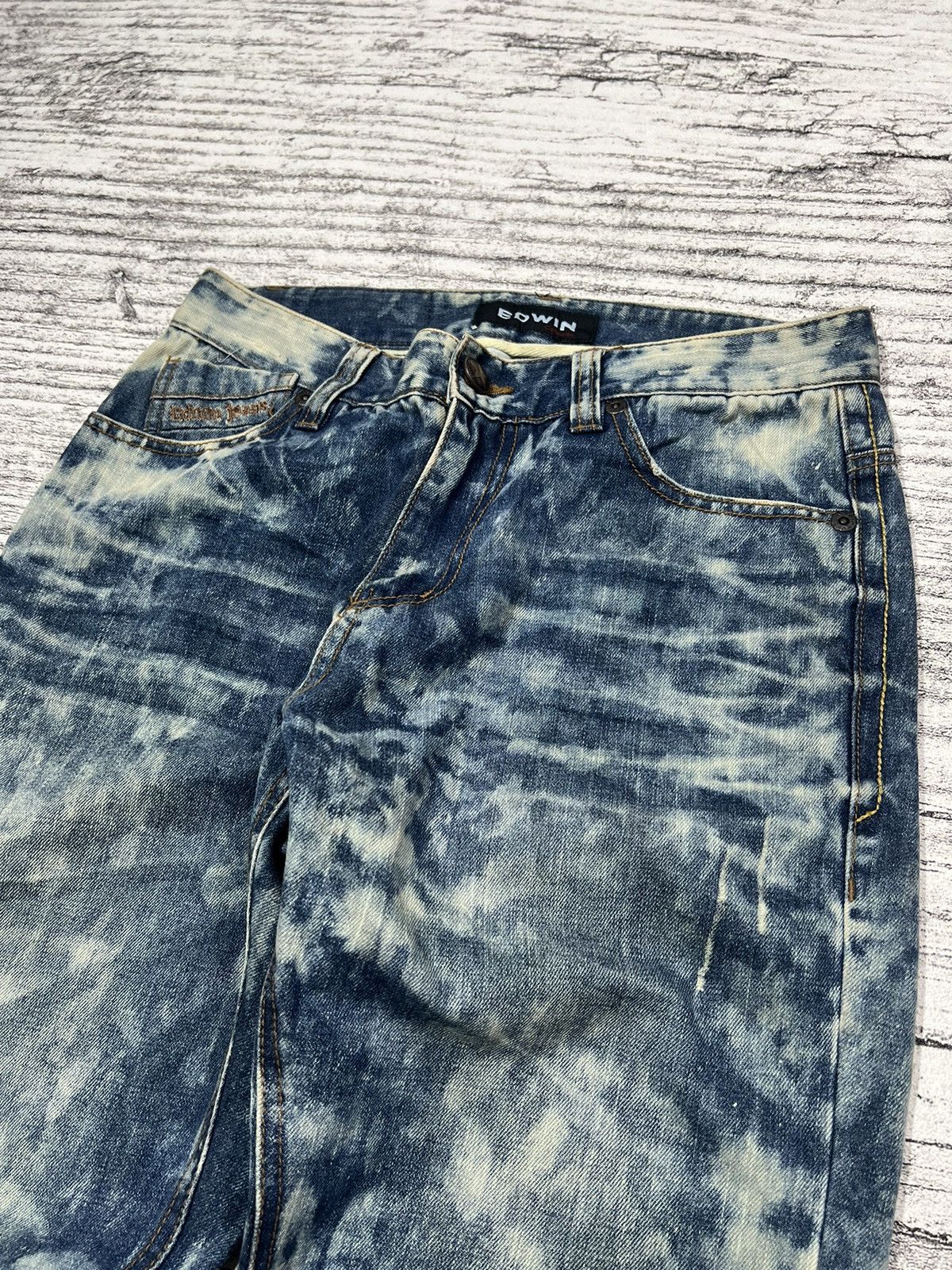 Number (N)ine 2000s Japanese Archival Hysteric Owens Lace Jeans y2k Igsix Size US 28 / EU 44 - 3 Thumbnail