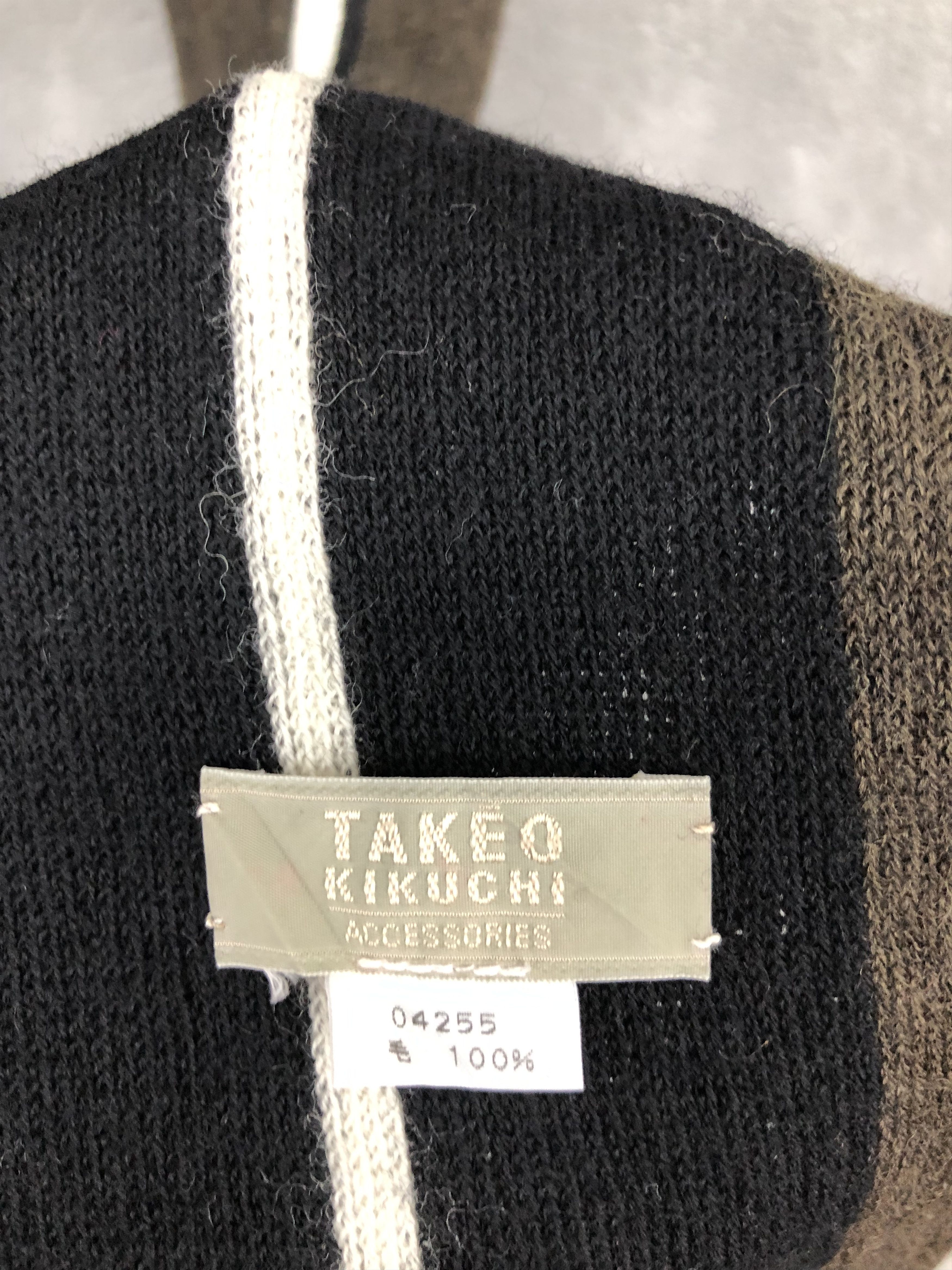 Japanese Brand × Takeo Kikuchi Takeo Kikuchi Wool Scarf Muffler Neck Scarf Size ONE SIZE - 7 Thumbnail
