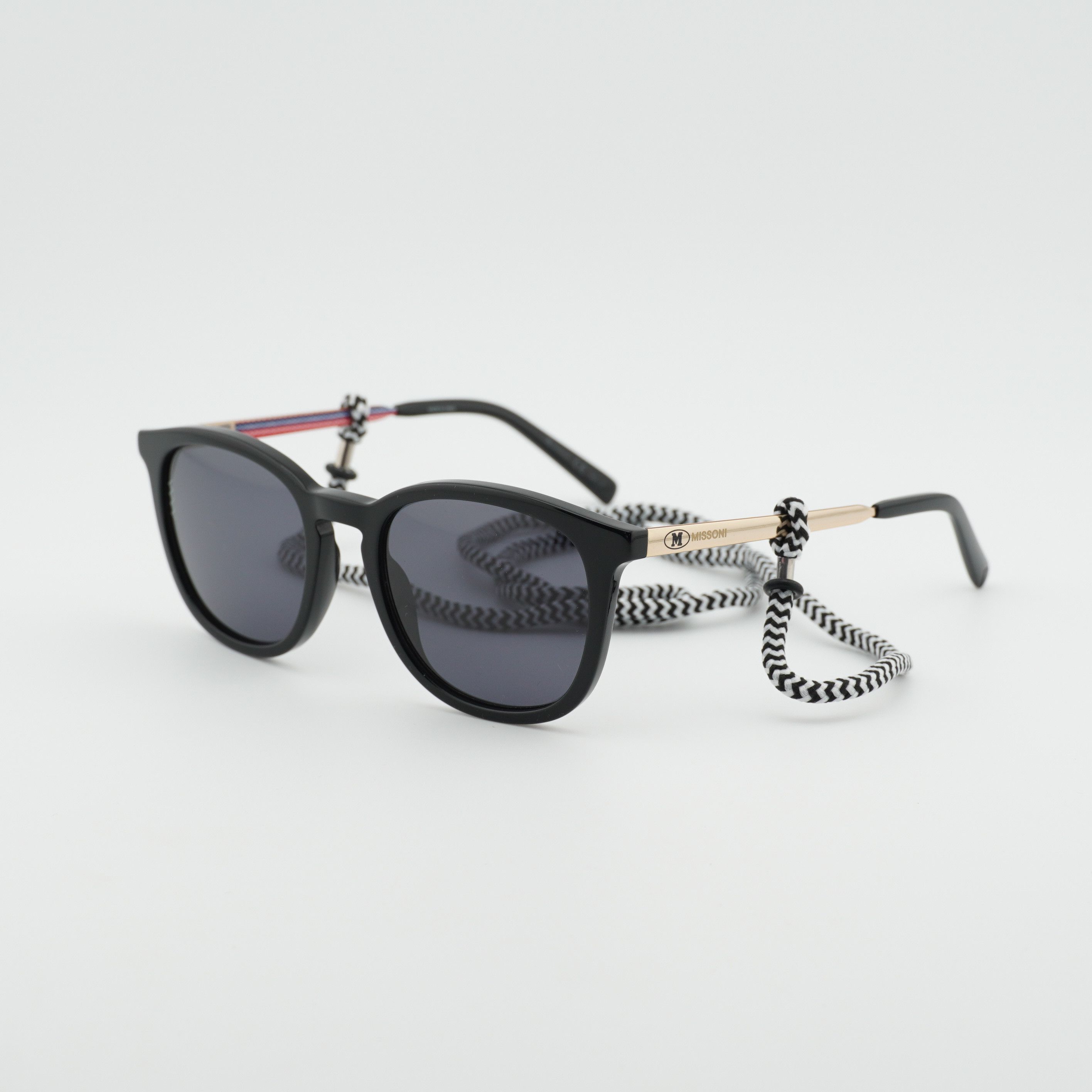 Missoni M Missoni MMI 0027/S 0807 IR Sunglasses Black Square Frame Size ONE SIZE - 1 Thumbnail
