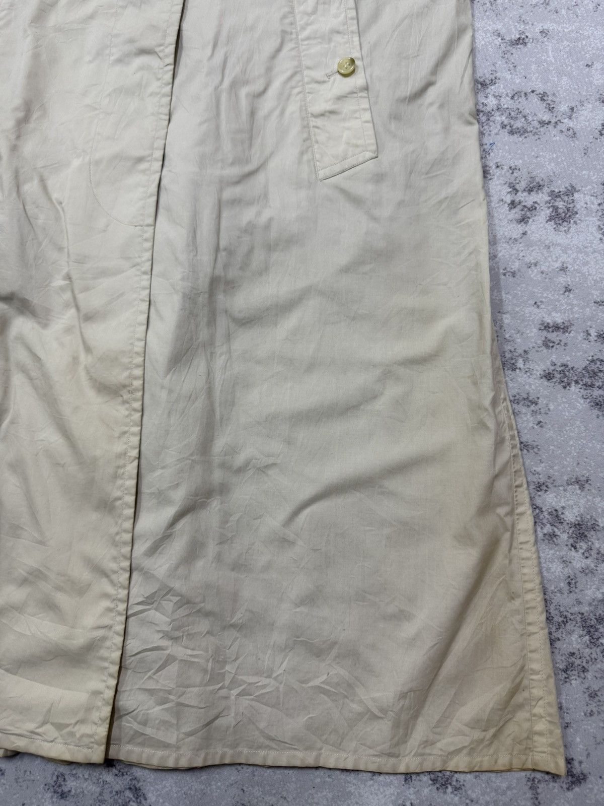Burberry VINTAGE 90s BURBERRYS’ MADE IN ENGLAND TRECNHE COAT JACKET Size US M / EU 48-50 / 2 - 5 Thumbnail