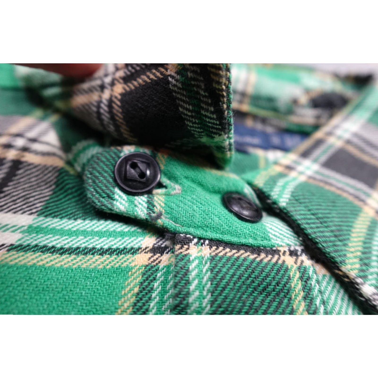 Polo Ralph Lauren Polo Ralph Lauren Button-Up Shirt Mens XL Green Plaid Twill Button-Down Shirt Size US XL / EU 56 / 4 - 3 Thumbnail