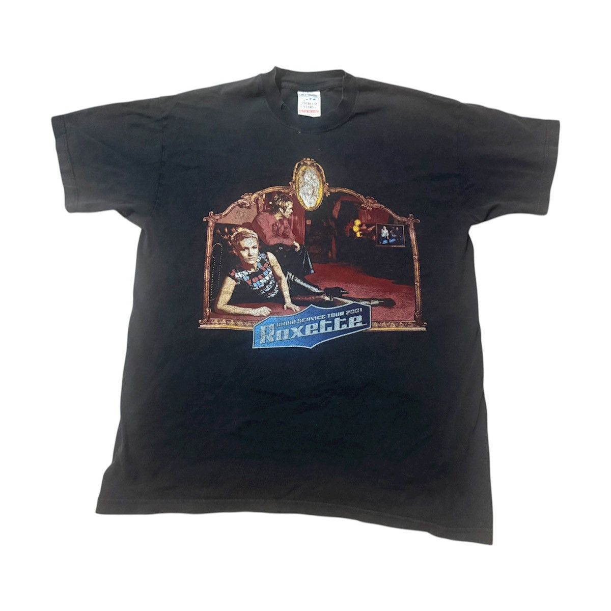 Other Vintage 00s Roxette Room Service 2001 T-Shirt Y2K Size US M / EU 48-50 / 2 - 1 Thumbnail