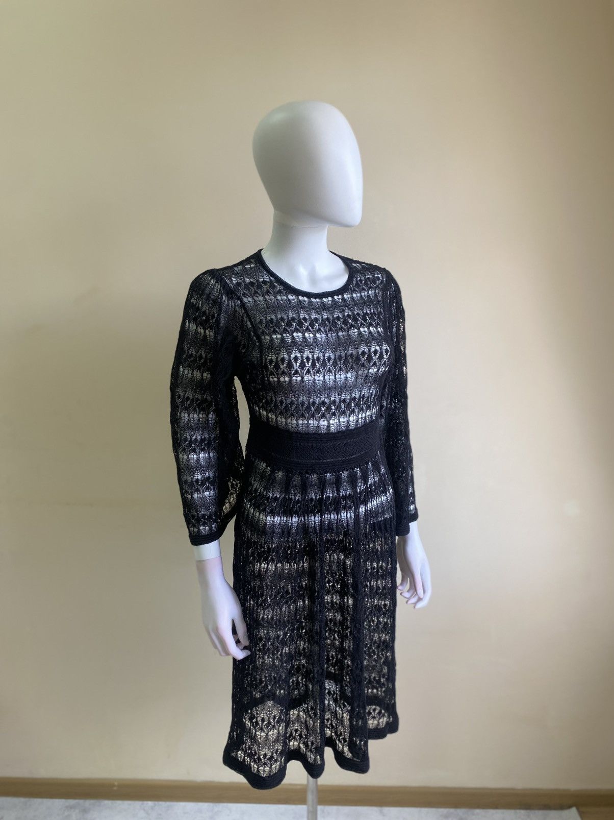 Isabel Marant Isabel Marant Black Lace Slip Knee Lenght Dress Size 40 Size S / US 4 / IT 40 - 1 Thumbnail