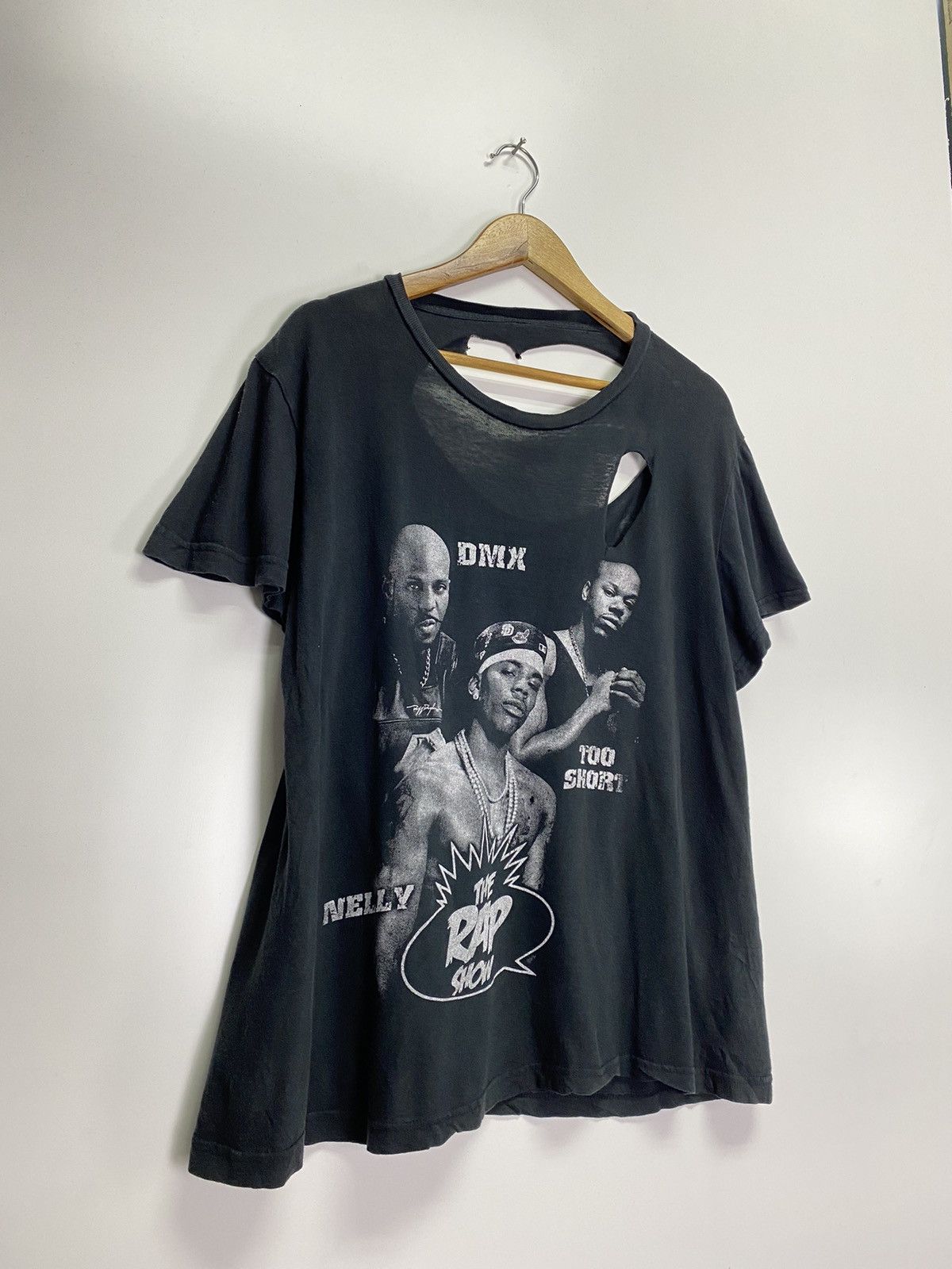 Rap Tees × Vintage Vintage The Rap Show Distressed T-shirt Size US M / EU 48-50 / 2 - 5 Thumbnail