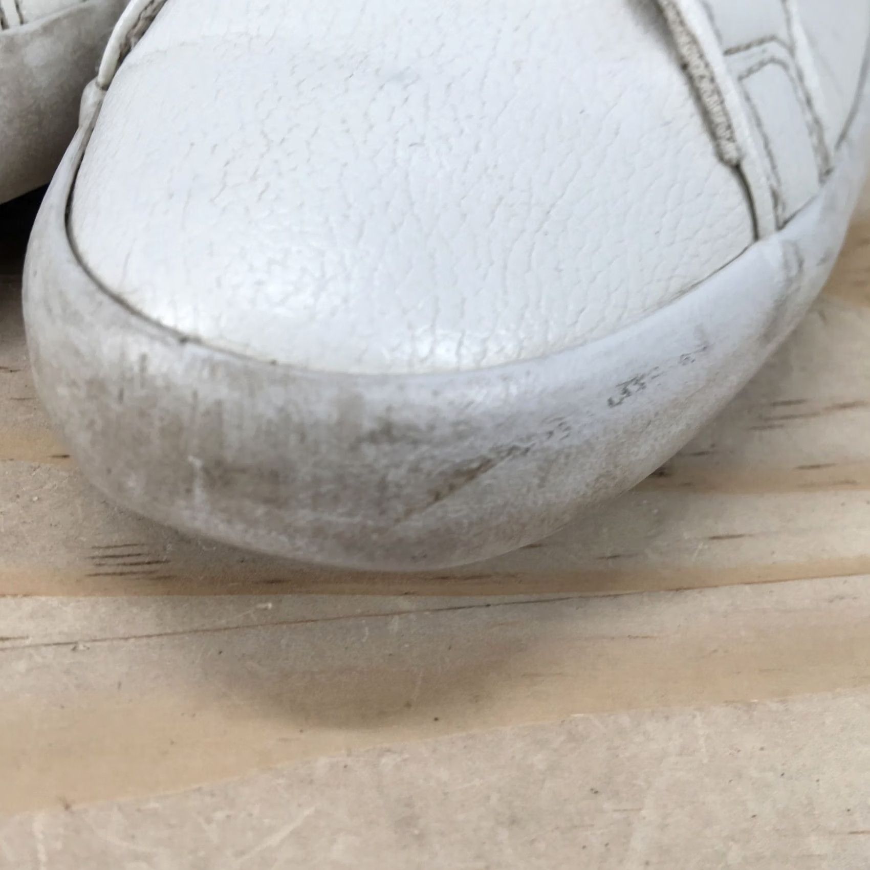 Nautica Nautica Sneaker Womens 7 White Esmae Round Toe Laced Up Casual Faux Leather Size US 7 / IT 37 - 3 Thumbnail