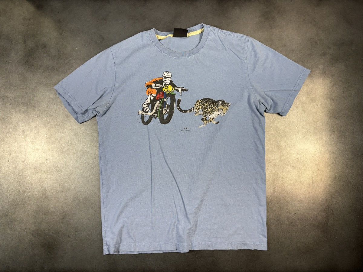 Paul Smith Paul Smith T-Shirt Y2K Vintage Paul Smith Cheeta Graphic Tee Size US M / EU 48-50 / 2 - 8 Thumbnail
