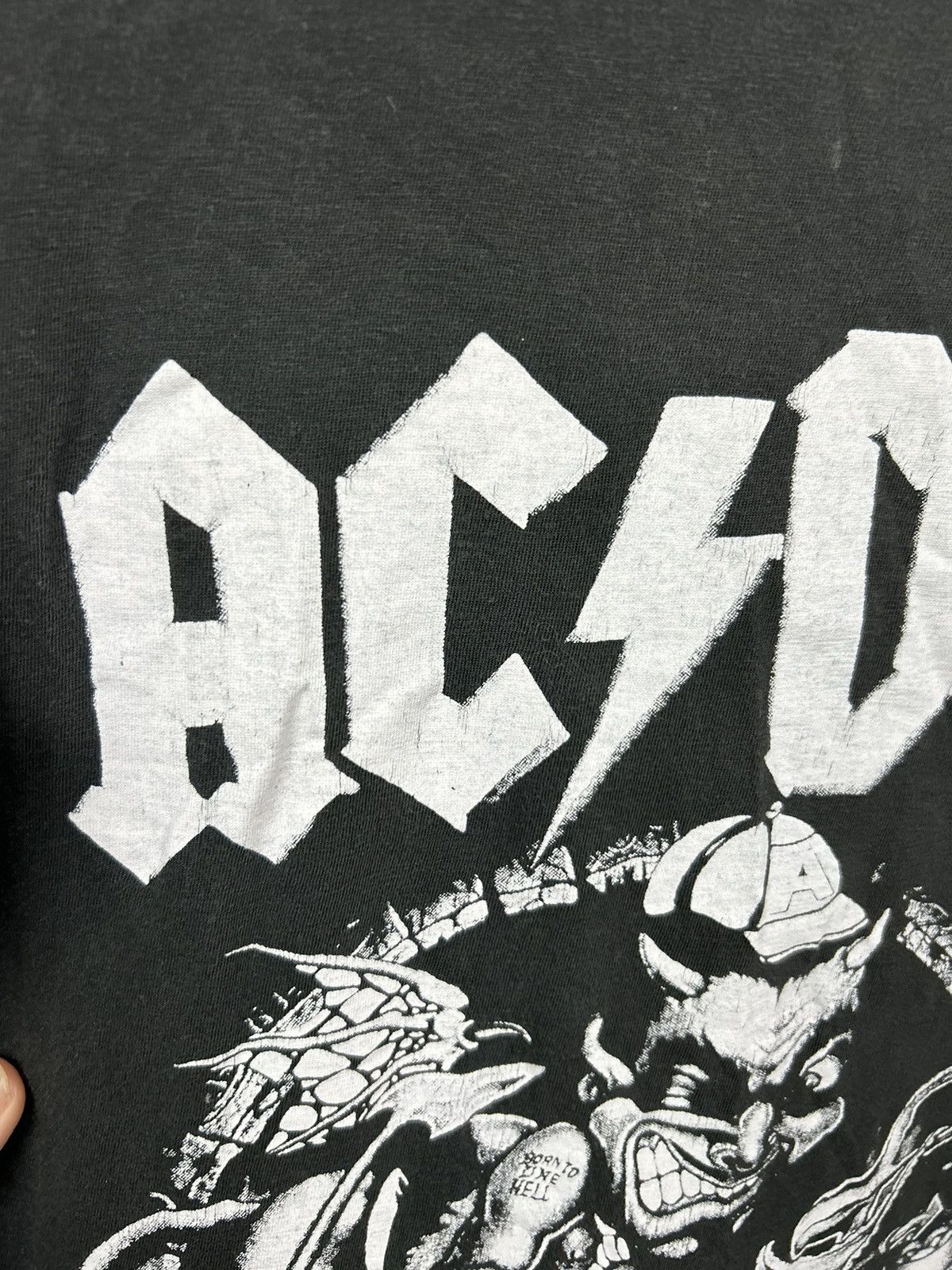 Band Tees × Vintage Vintage Ac Dc Are You Ready T shirt Size US S / EU 44-46 / 1 - 19 Thumbnail