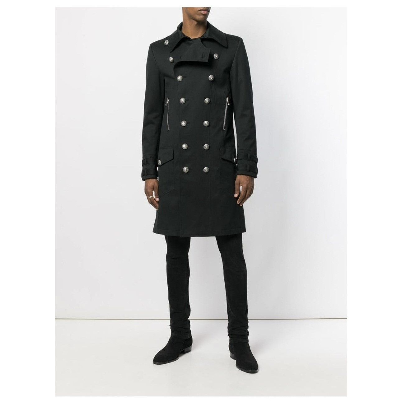 Balmain Balmain Classic Double-Breasted Coat Size US M / EU 48-50 / 2 - 4 Thumbnail