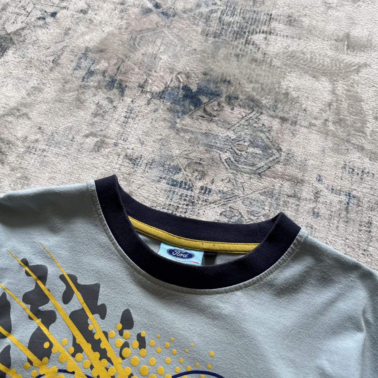 Ford 📌 Crazy Vintage Ford Racing Y2K Graphic 00s Longslevee Size US L / EU 52-54 / 3 - 3 Thumbnail