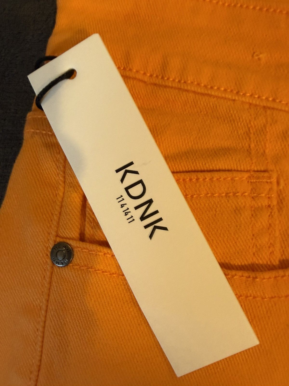 Other KDNK STACKED SKINNY Orange Jeans size 32 Size US 32 / EU 48 - 3 Thumbnail