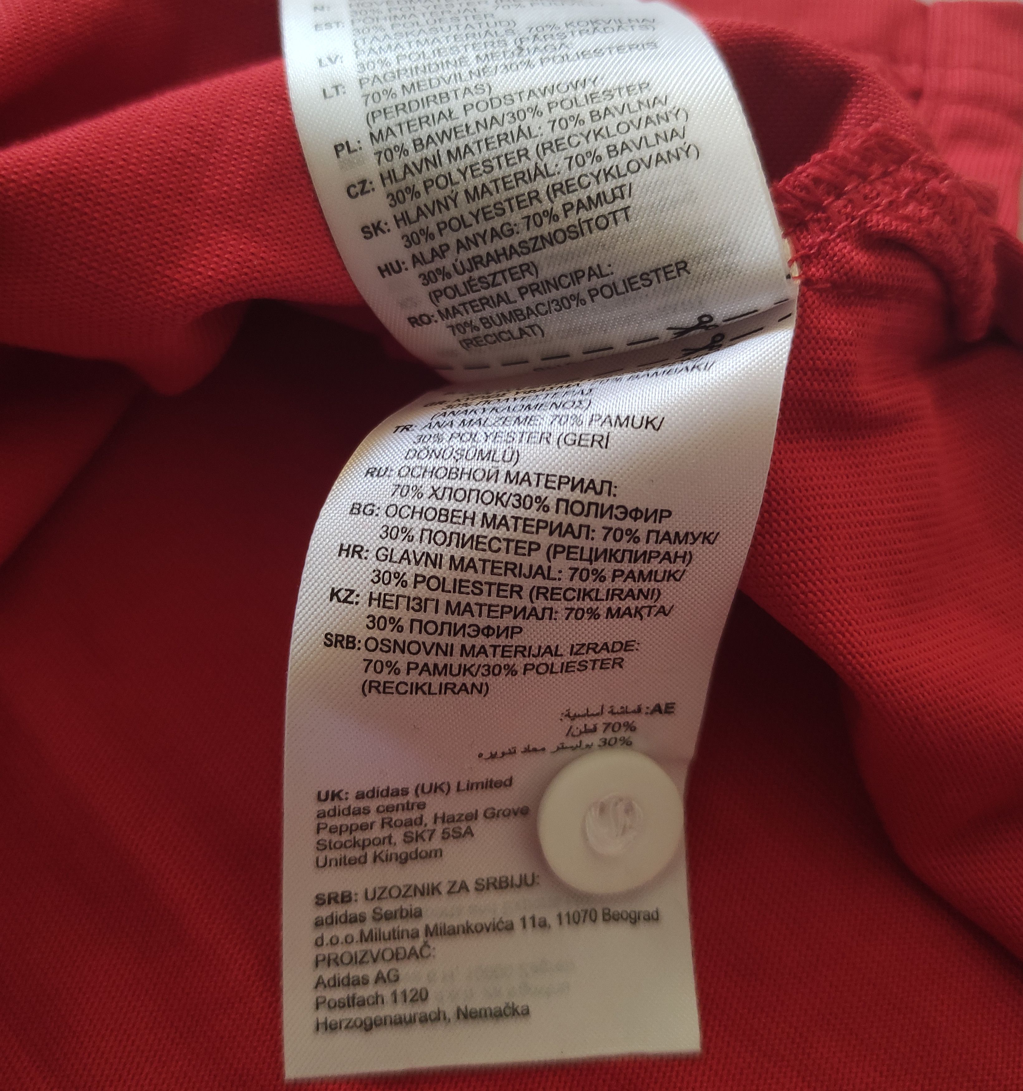 Adidas adidas X Munster Heritage Polo SIZE M HZ4467 Size US M / EU 48-50 / 2 - 10 Thumbnail