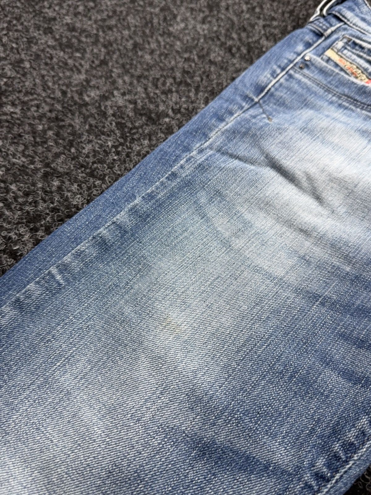 Diesel Luxury Retro 00s Diesel Ronhoir Low Rise Bootcut Jeans Y2K Size 28" / US 6 / IT 42 - 13 Thumbnail