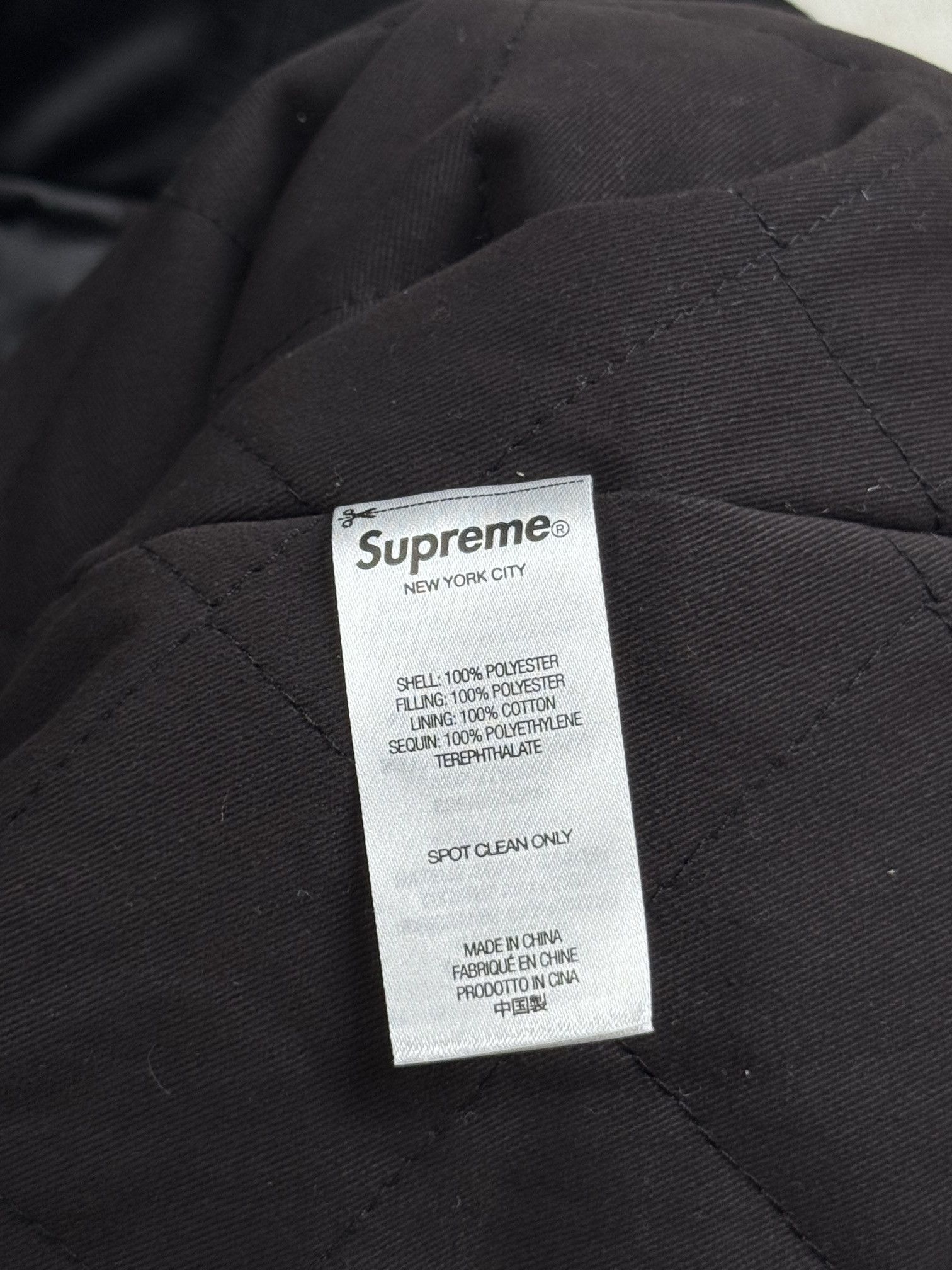 Supreme Supreme x Mitchell & Ness Sequin Varsity Size US M / EU 48-50 / 2 - 7 Thumbnail