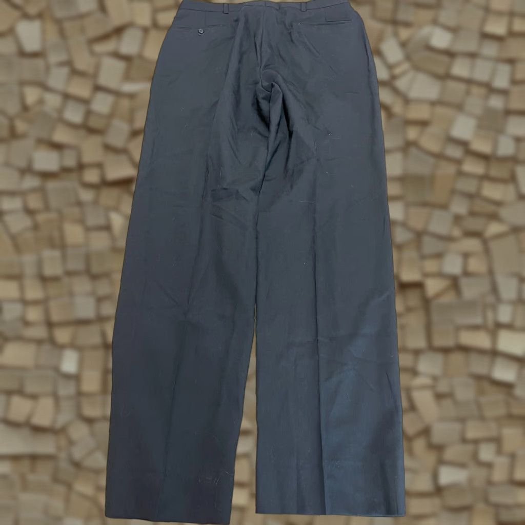 Austin Reed Austin Reed Pants Men 34 Black Dress Pants Pleated Regular Straight Inseam 34 Size US 34 / EU 50 - 1 Thumbnail